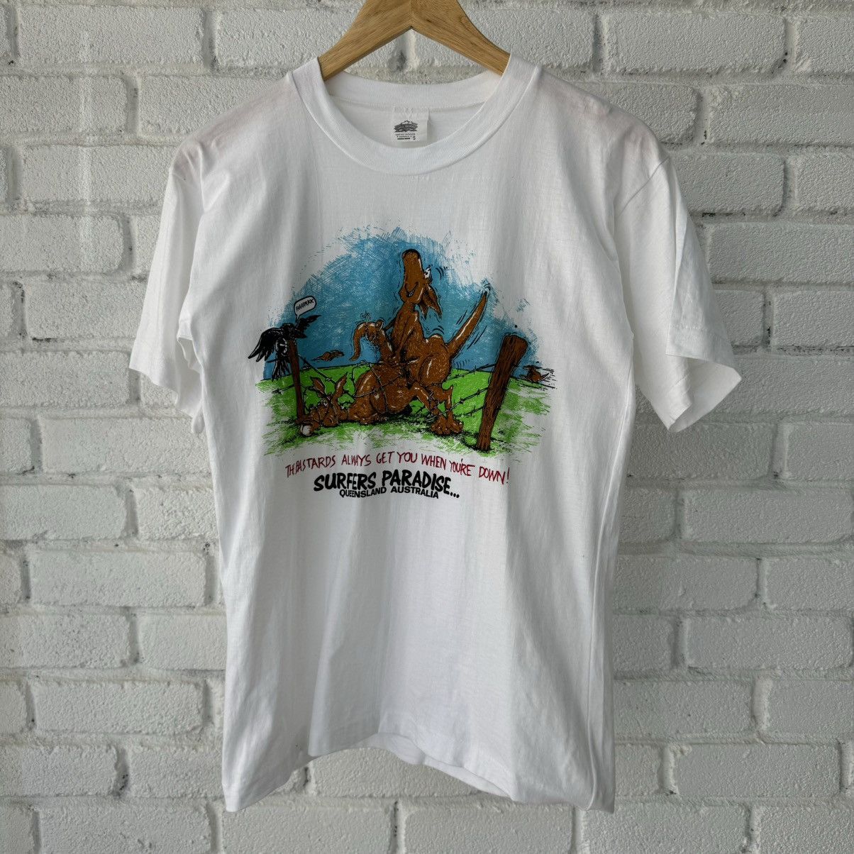 Vintage Kangaroo Sex Tee Size US S / EU 44-46 / 1 - 1 Thumbnail