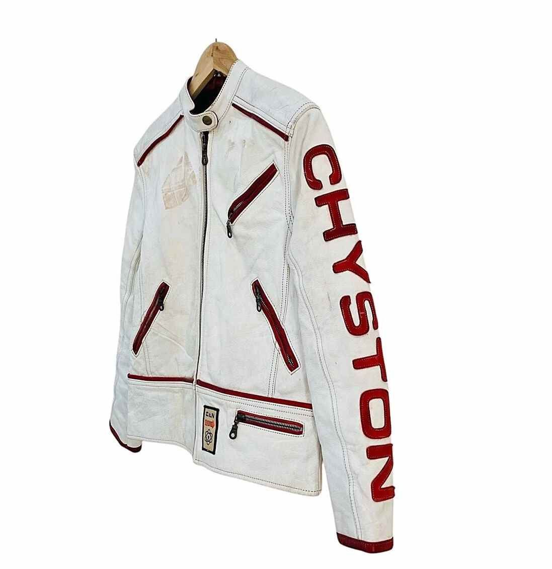 Other CHYSTON Protective Biker Leather Jacket Size S / US 4 / IT 40 - 1 Thumbnail