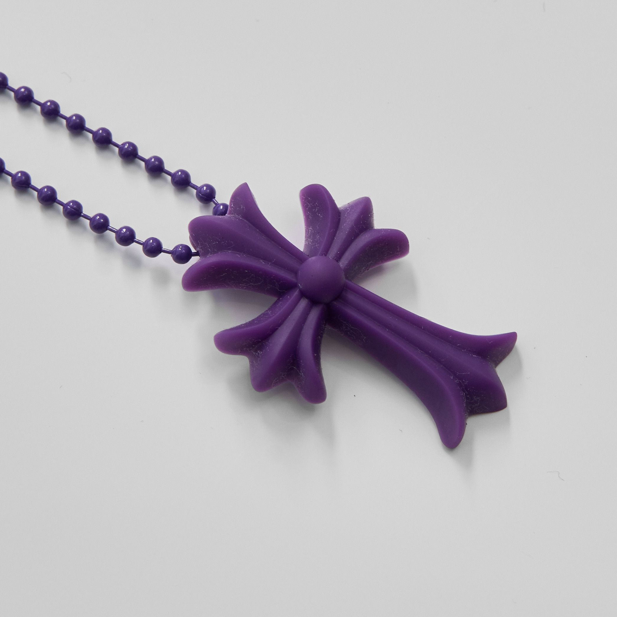 Chrome Hearts Chrome Hearts Silicrome Cross Necklace Size ONE SIZE - 2 Thumbnail