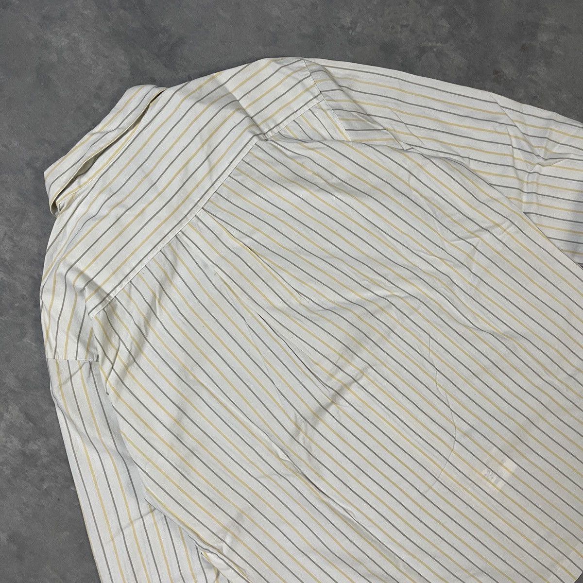 Issey Miyake IM Product Classic Minimalist Pinstripe Long Shirt Size US M / EU 48-50 / 2 - 8 Thumbnail