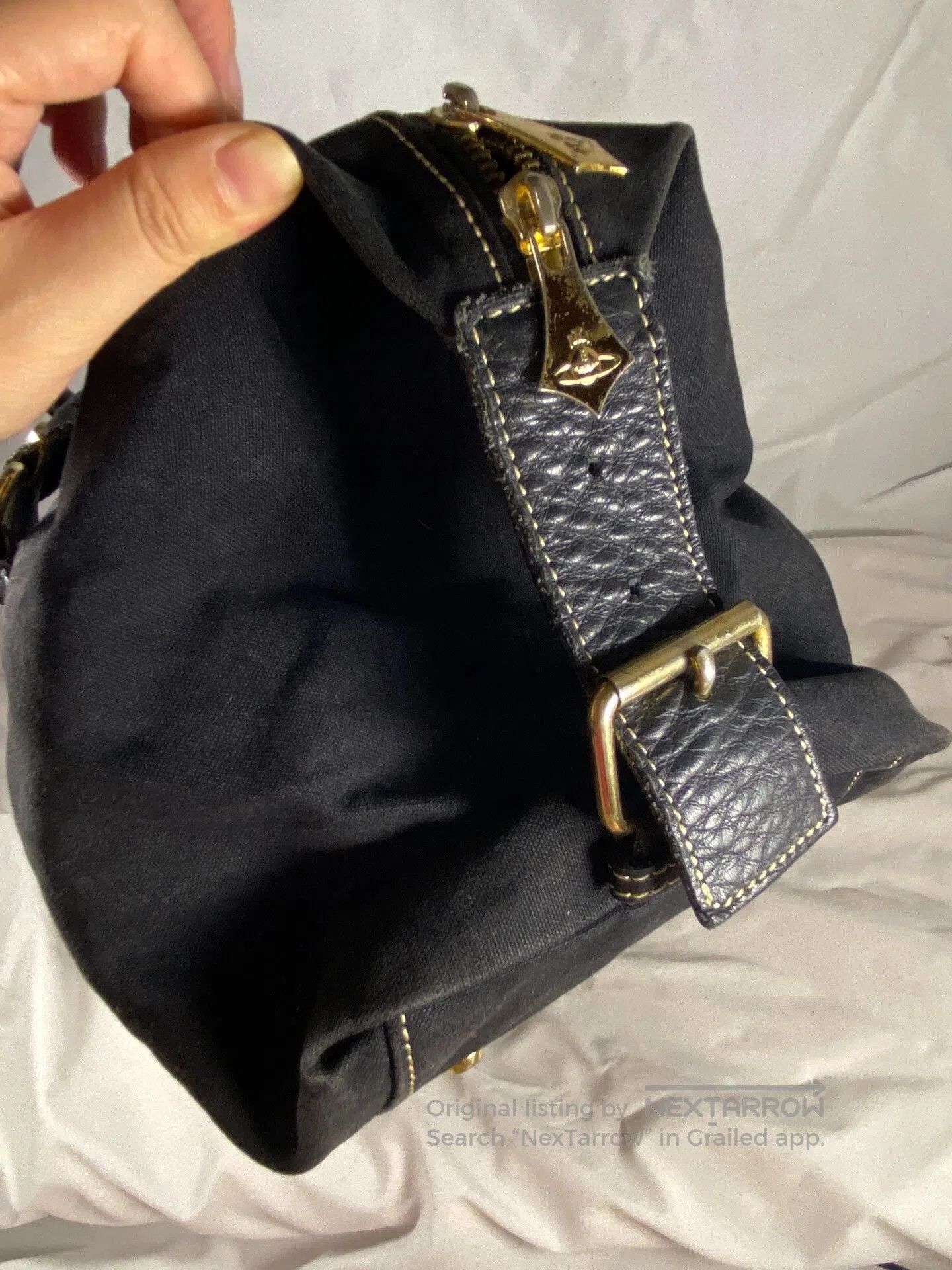 Vivienne Westwood Vivienne Westwood Black Saturn Boston Bag. Size ONE SIZE - 9 Thumbnail