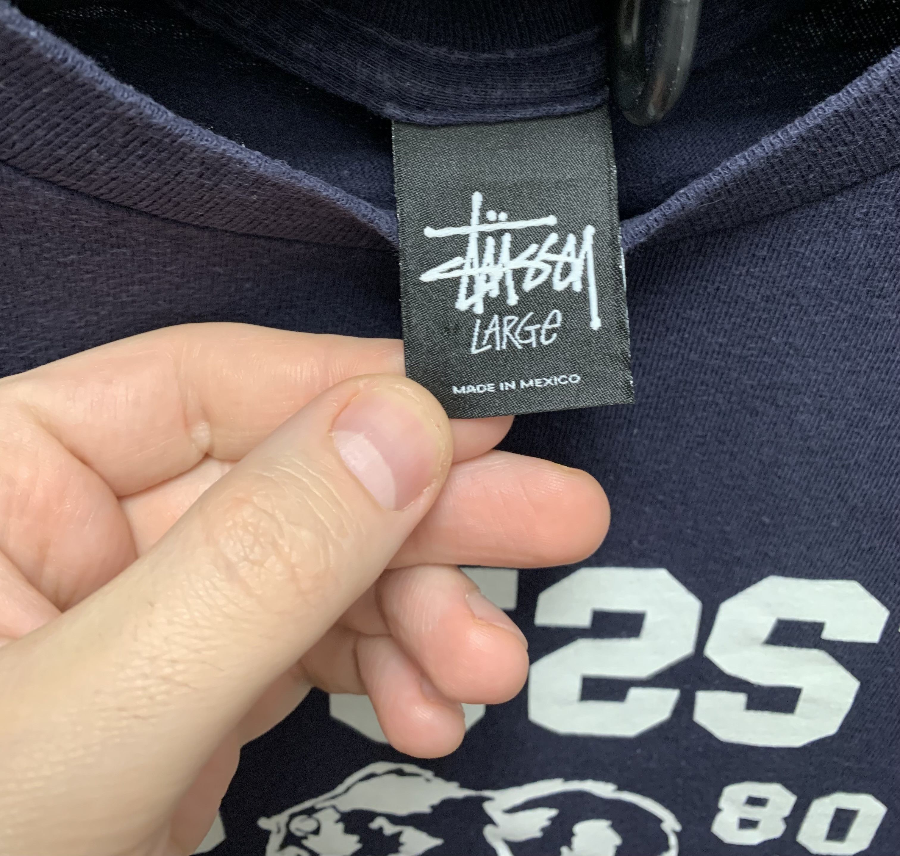Stussy Stussy going back to cali big logo t-shirt L as madeinusa Size US L / EU 52-54 / 3 - 4 Thumbnail