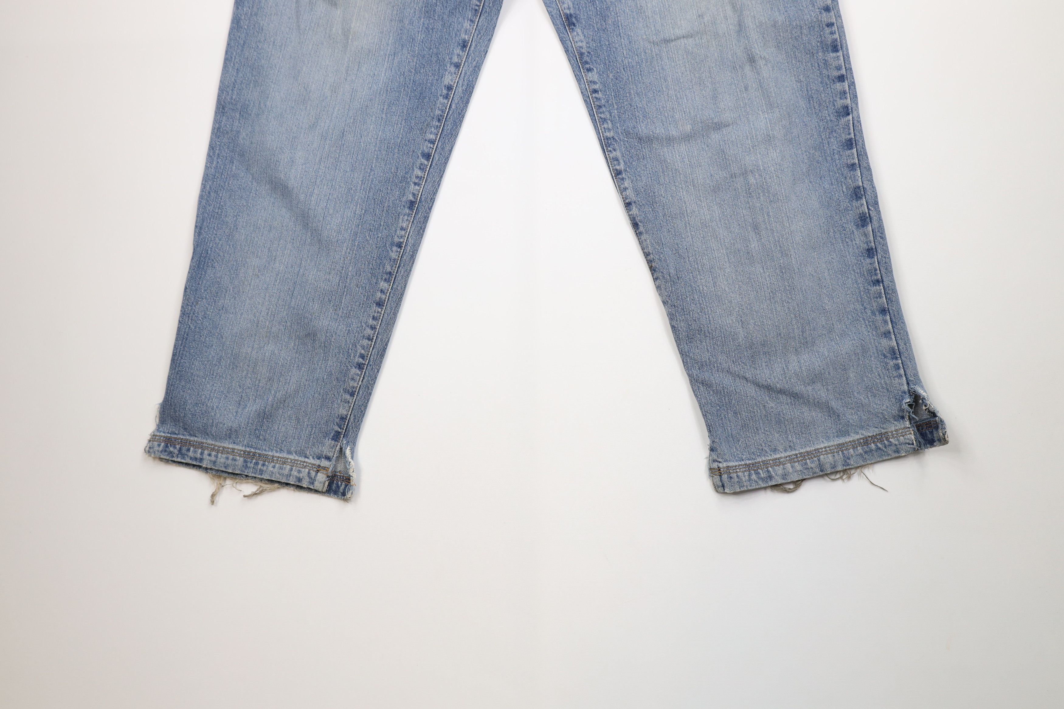 Guess Vintage 90s Guess Baggy Fit Wide Leg Denim Jeans Blue Size US 38 / EU 54 - 4 Thumbnail