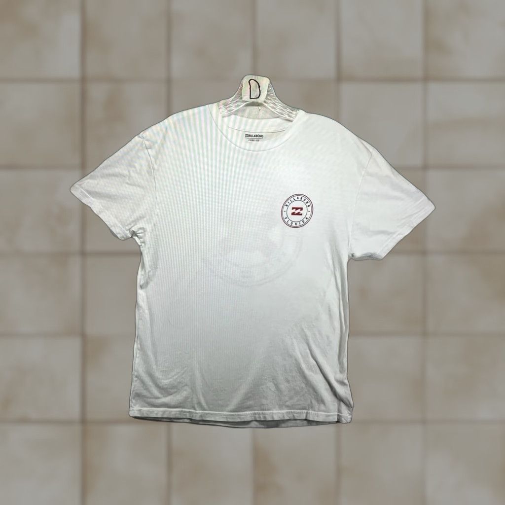 Billabong Billabong Men's T-Shirt Small White Florida Graphic Beach Outdoor Crew Neck Short Sleeve Athletic Size US S / EU 44-46 / 1 - 1 Thumbnail