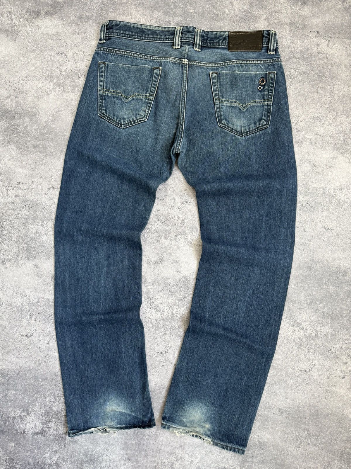 Diesel Vintage Diesel Jeans Flared Baggy Denim 90s Y2K Rare Size US 33 - 19 Thumbnail