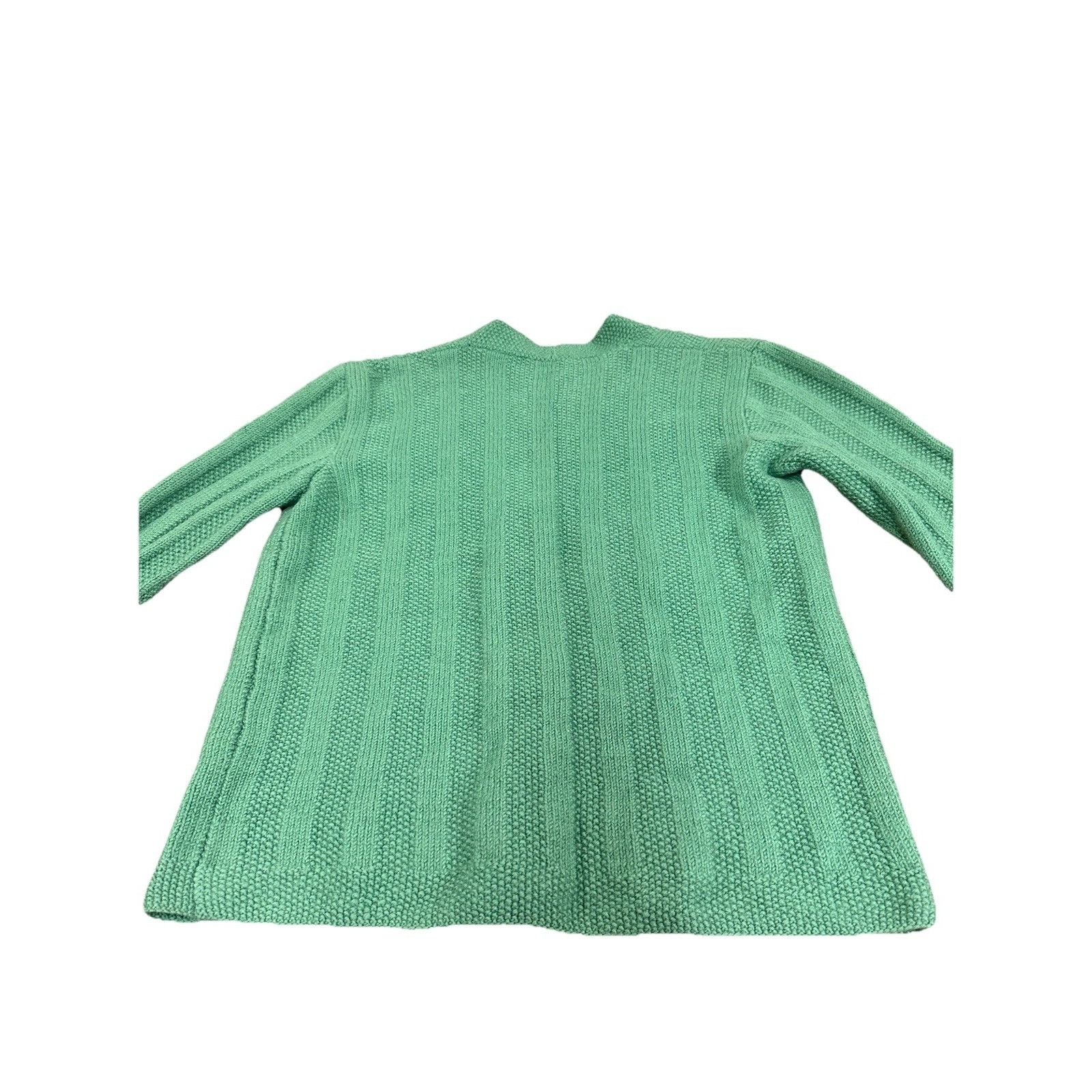 Nirvana Vintage Knit Sweater Men Medium Green Cardigan V Neck Kurt Size US S / EU 44-46 / 1 - 4 Thumbnail