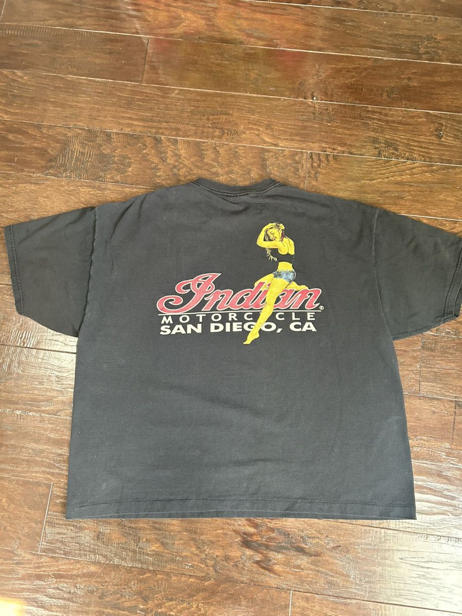 Indian Motorcycle Very rare vintage Indian motorcycle tshirt Size US M / EU 48-50 / 2 - 1 Thumbnail