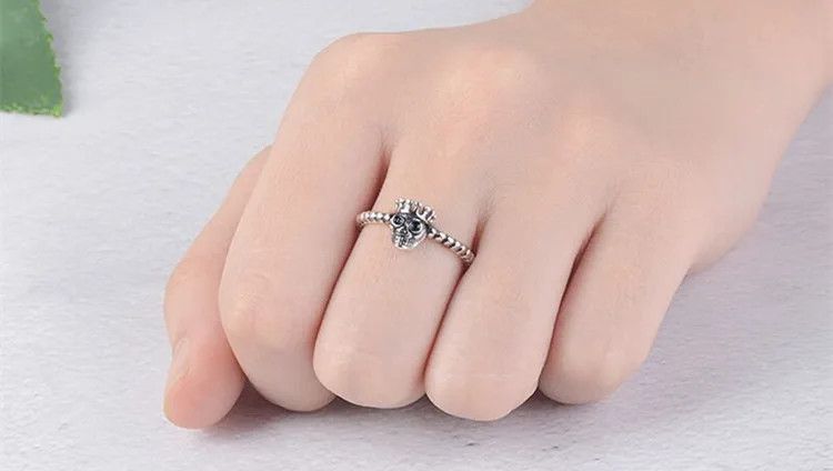 Jewelry Creative Skull Ring Size ONE SIZE - 1 Thumbnail