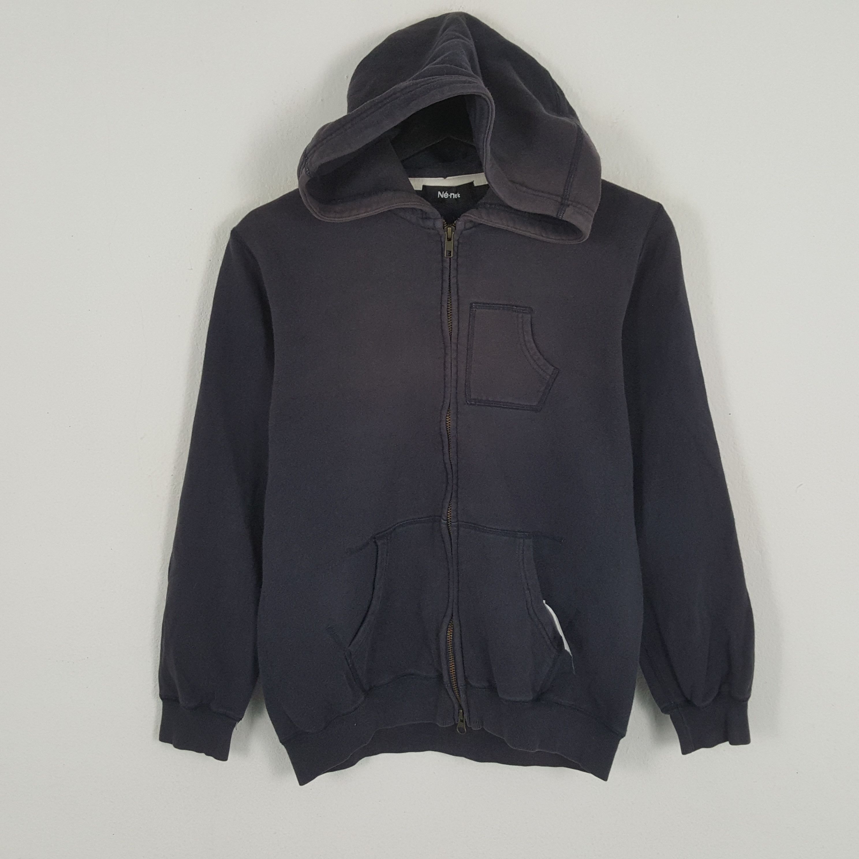 Issey Miyake × Ne-Net × Vintage NE-NET Japanese Designer Brand Issey Miyake Zipper Hoodies Size US S / EU 44-46 / 1 - 3 Thumbnail