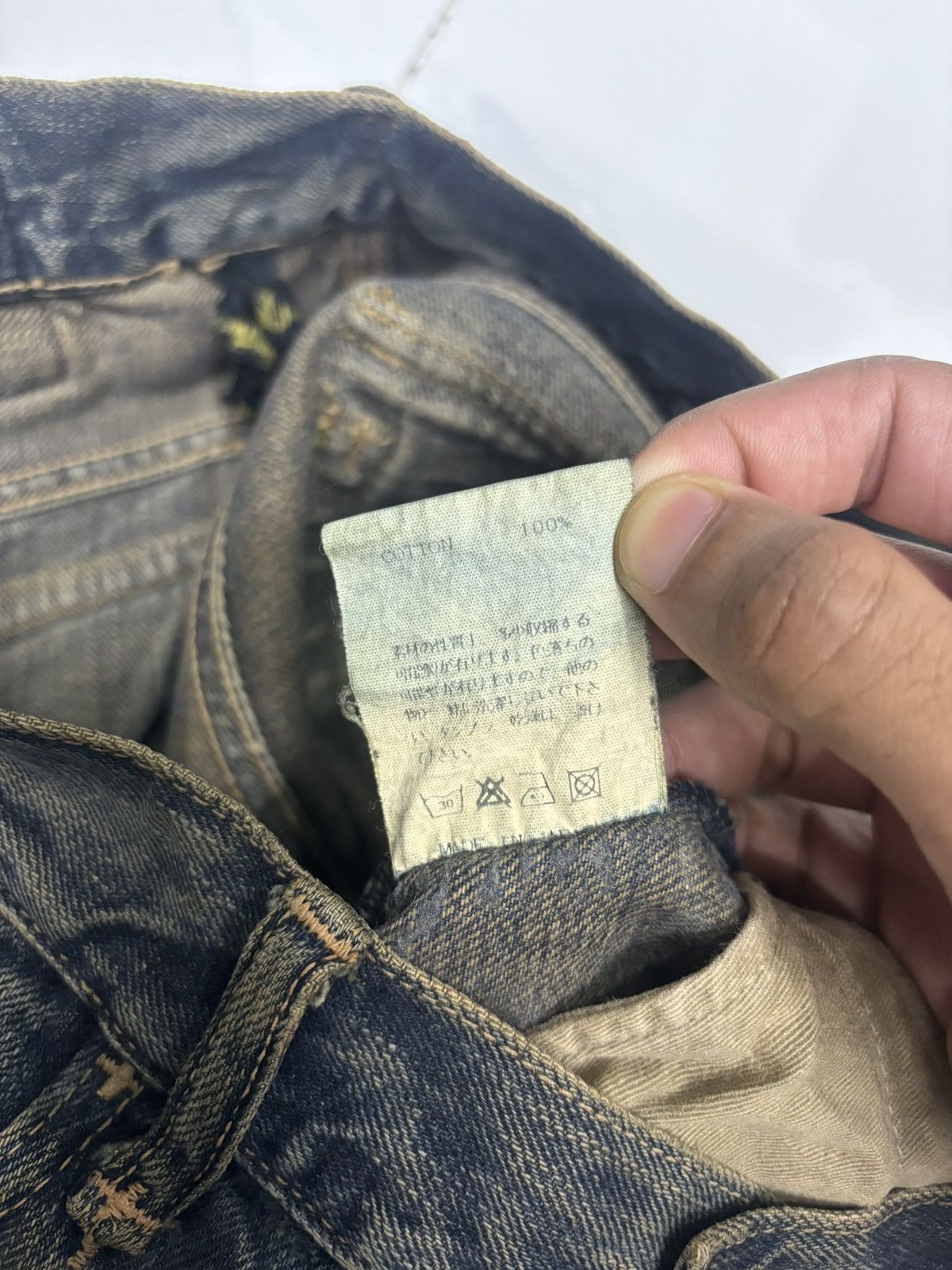 RUDE GALLERY VINTAGE RUDE GALLERY RUSTY DISTRESS ROCKSTAR DENIM JEANS Size US 30 / EU 46 - 16 Thumbnail