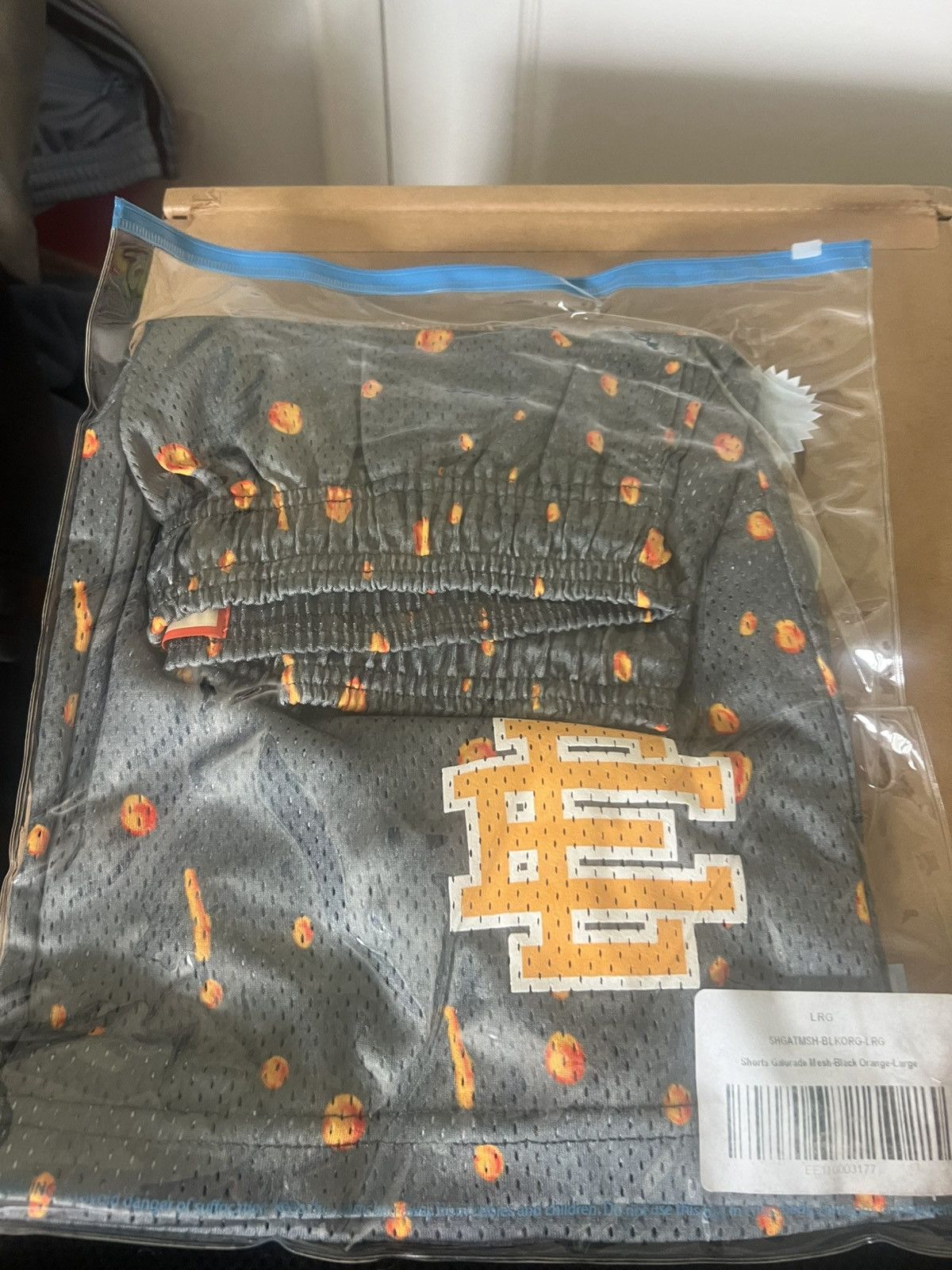 Eric Emanuel Eric Emanuel EE Gatorade grey w orange shorts large Size US 32 / EU 48 - 1 Thumbnail