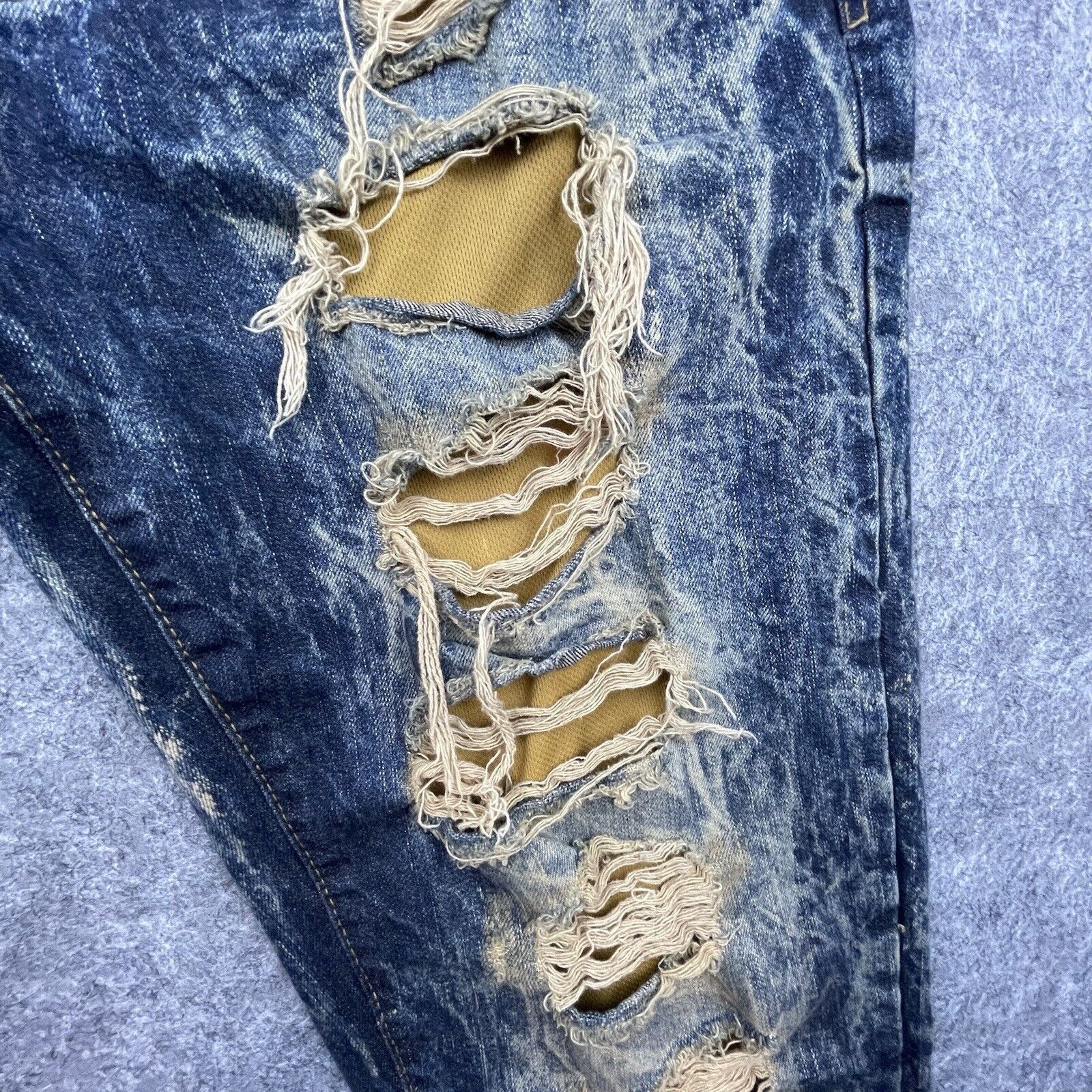 Southpole Southpole Jeans Mens 38 Y2K Streetwear Acid Ripped Thrashed Size US 38 / EU 54 - 2 Thumbnail
