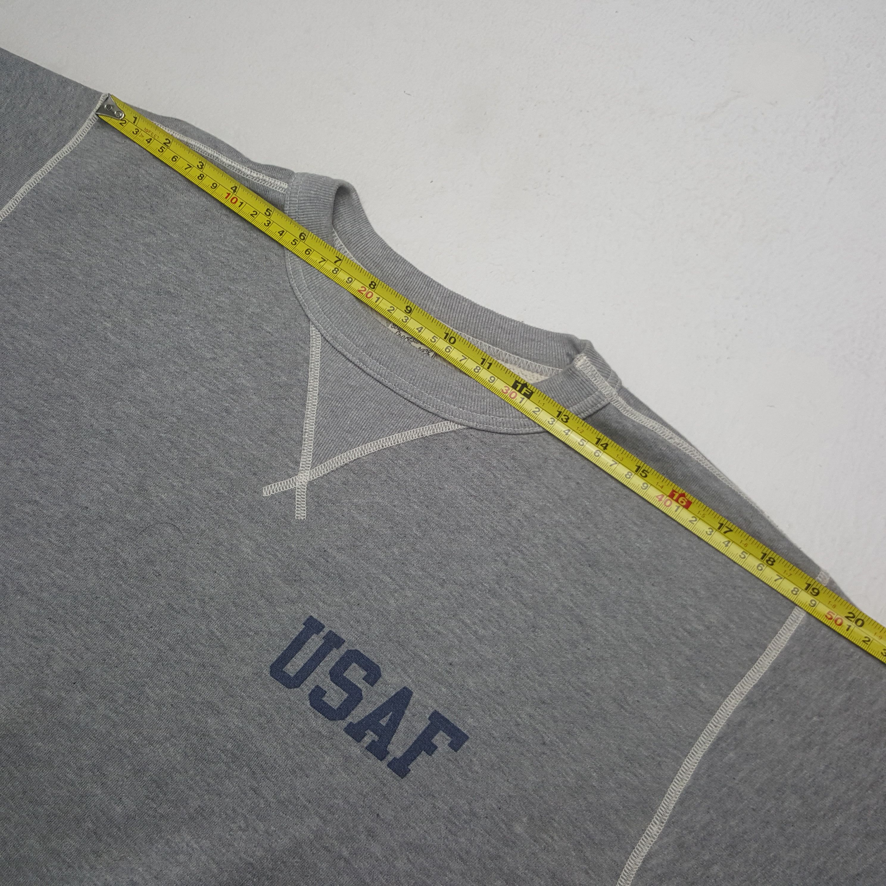 Buzz Rickson's Vintage Buzz Ricksons US Air Force Logo Art Sweatshirt 33 Size US M / EU 48-50 / 2 - 6 Thumbnail