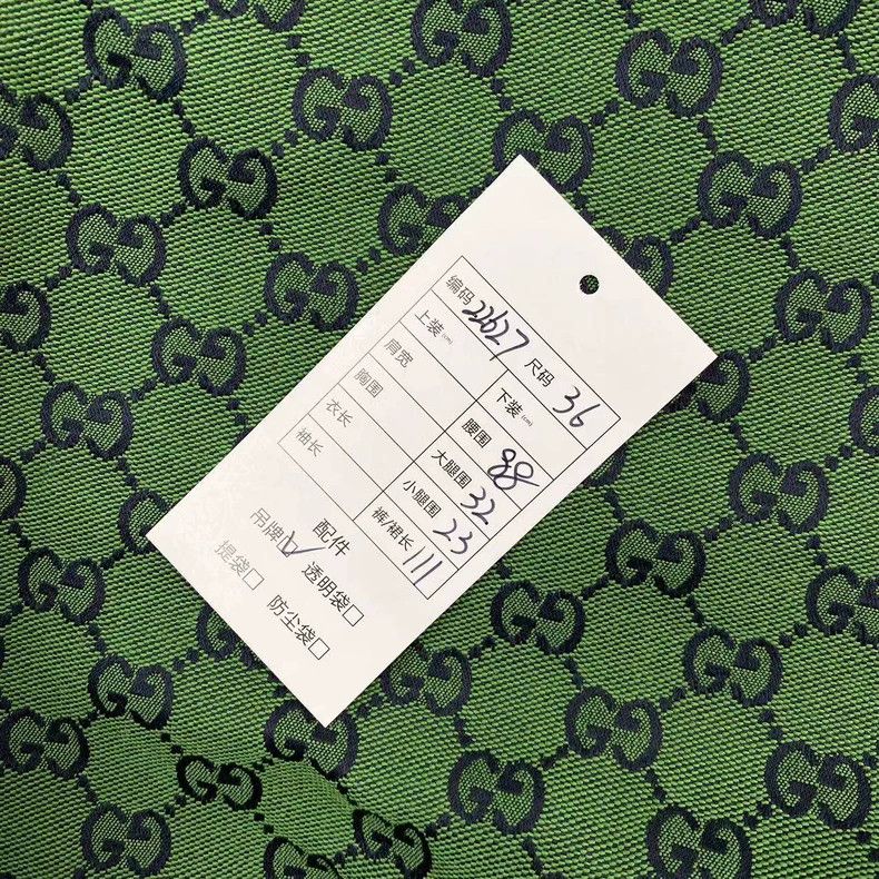 Gucci GucciGreen full-printed logo trousers 2503-Nextarrow Size US 36 / EU 52 - 7 Thumbnail