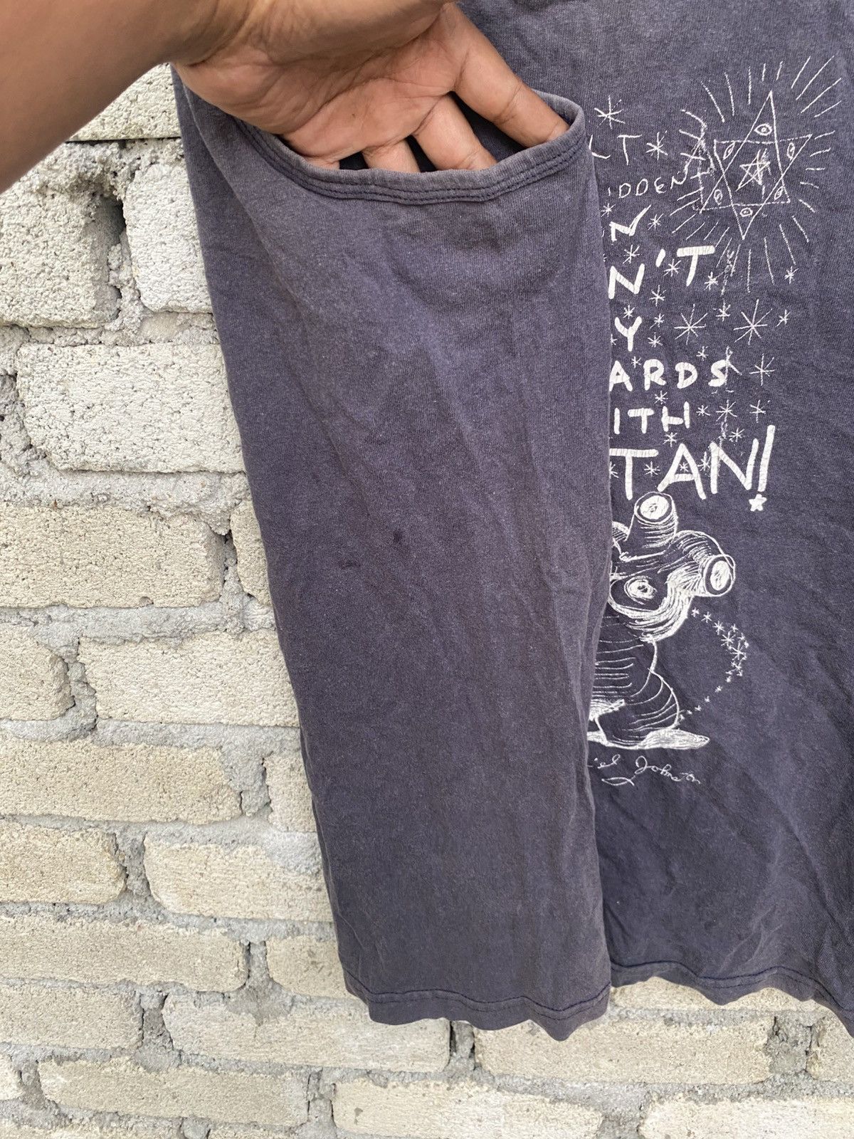 Vintage Distressed sun faded daniel johnston sleeveless Size US L / EU 52-54 / 3 - 7 Thumbnail