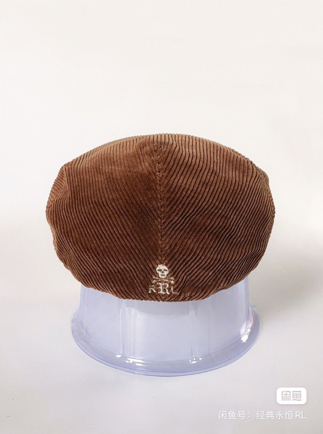 Ralph Lauren × Rugby Ralph Lauren Ralph Lauren Rugby Corduroy Flat Cap Beret Hat Peaked Cap Size ONE SIZE - 4 Thumbnail