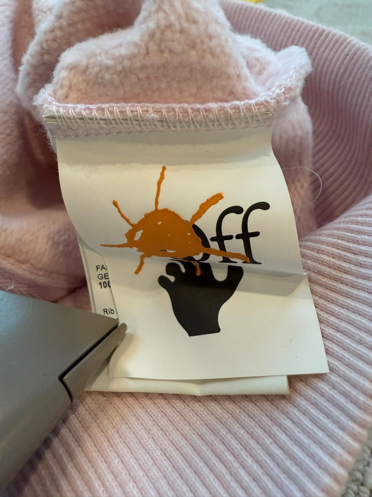 Off-White × Virgil Abloh Off-White Kids Diag Zip-up Hoodie Pink size 4 Kids Size S / US 4 / IT 40 - 7 Thumbnail