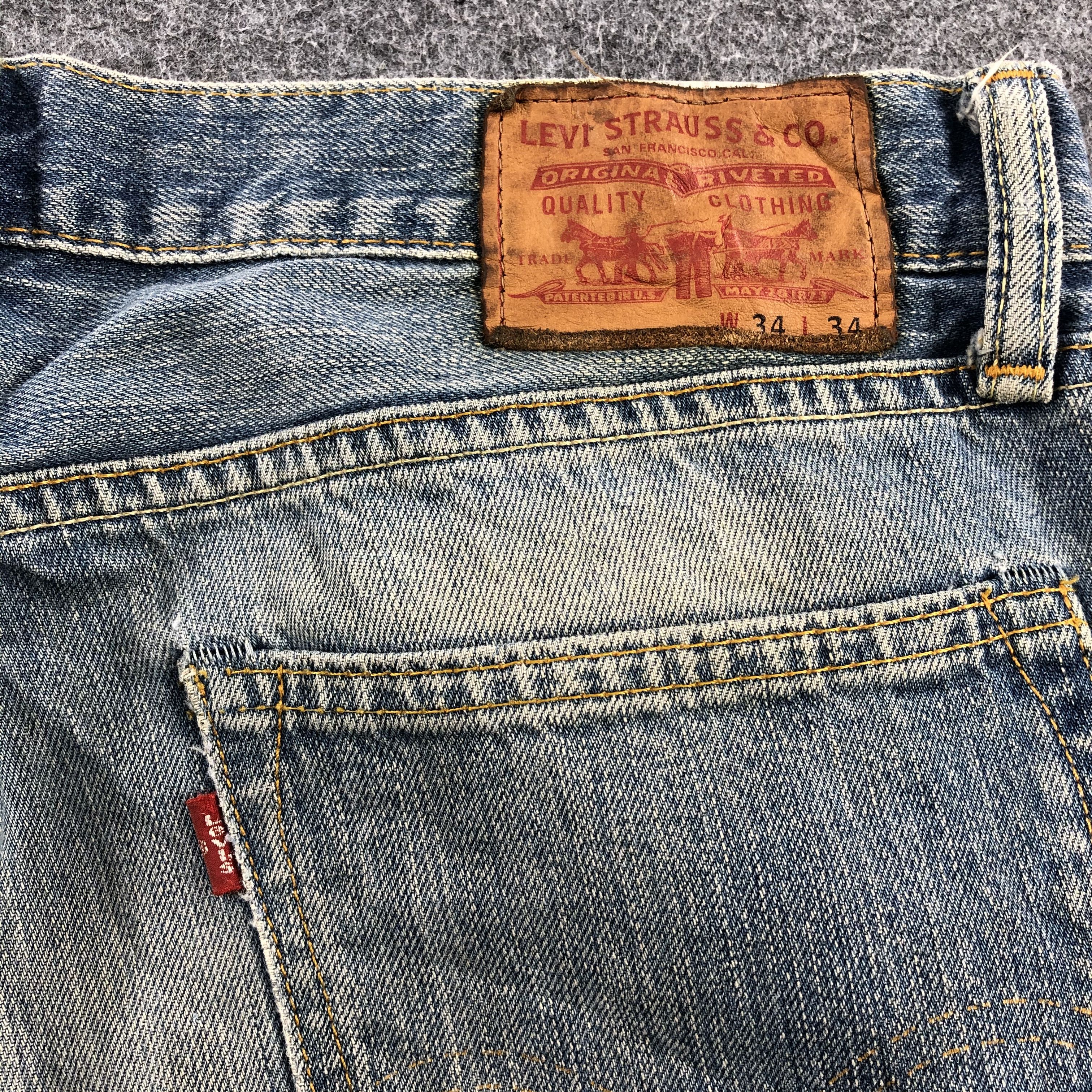 Levi's × Vintage Vintage Levis Jeans-JM1047 Size US 35 - 6 Thumbnail