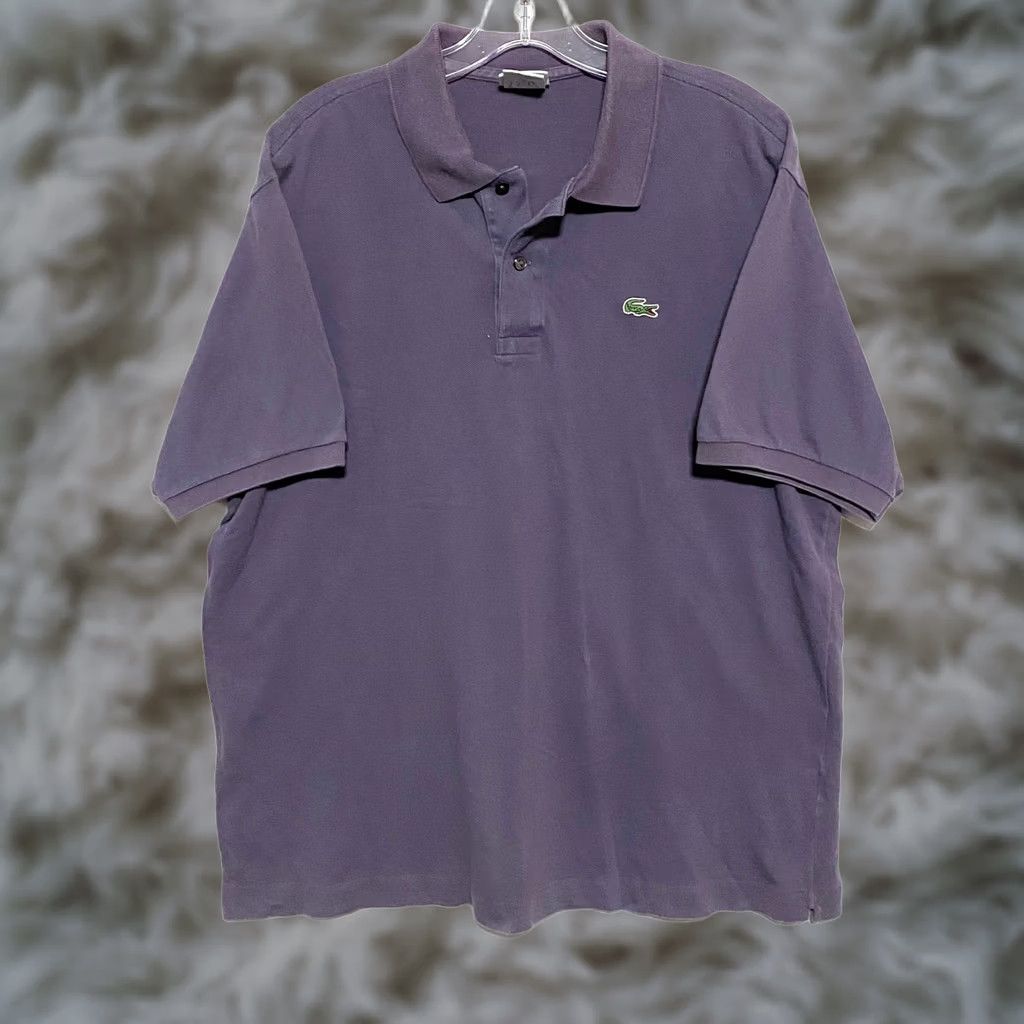 Lacoste Lacoste Polo Shirt Men 2XL Gray Pique 7 Crocodile Logo Preppy Classic Golf Old Money Shirt Mens Size US XXL / EU 58 / 5 - 1 Thumbnail