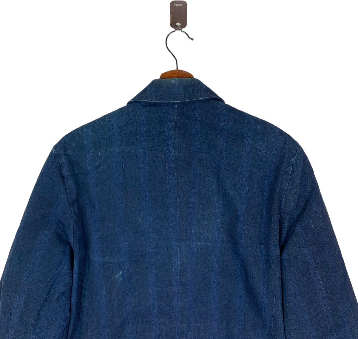 45rpm × If Six Was Nine × Japanese Brand VINTAGE DOARAT BLUE DENIM COAT 45RPM STYLE COAT Size US M / EU 48-50 / 2 - 8 Thumbnail
