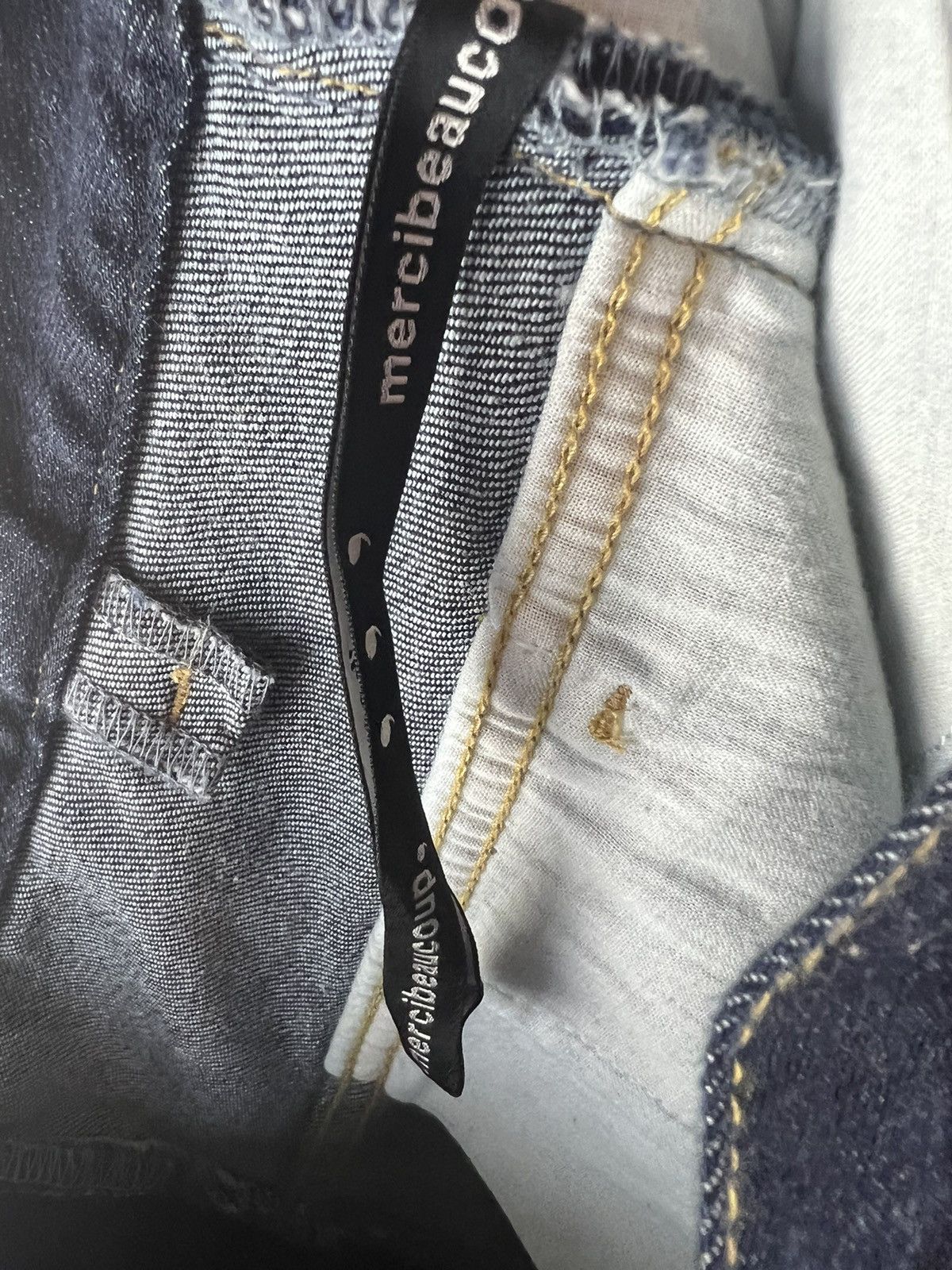 Issey Miyake × Vintage × mercibeaucoup Womens issey miyake mercibeauco jeans Size 28" / US 6 / IT 42 - 3 Thumbnail