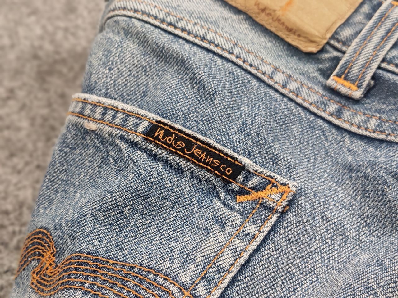 Nudie Jeans Nudie Jeans steady eddie ii Blue servivor Vintage Denim Size US 30 / EU 46 - 14 Thumbnail