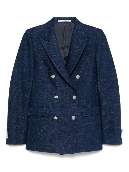 Tagliatore TAGLIATORE Women Jackets J PARIGI10B 750027B1310 Blue Size XS / US 0-2 / IT 36-38 - 1 Thumbnail