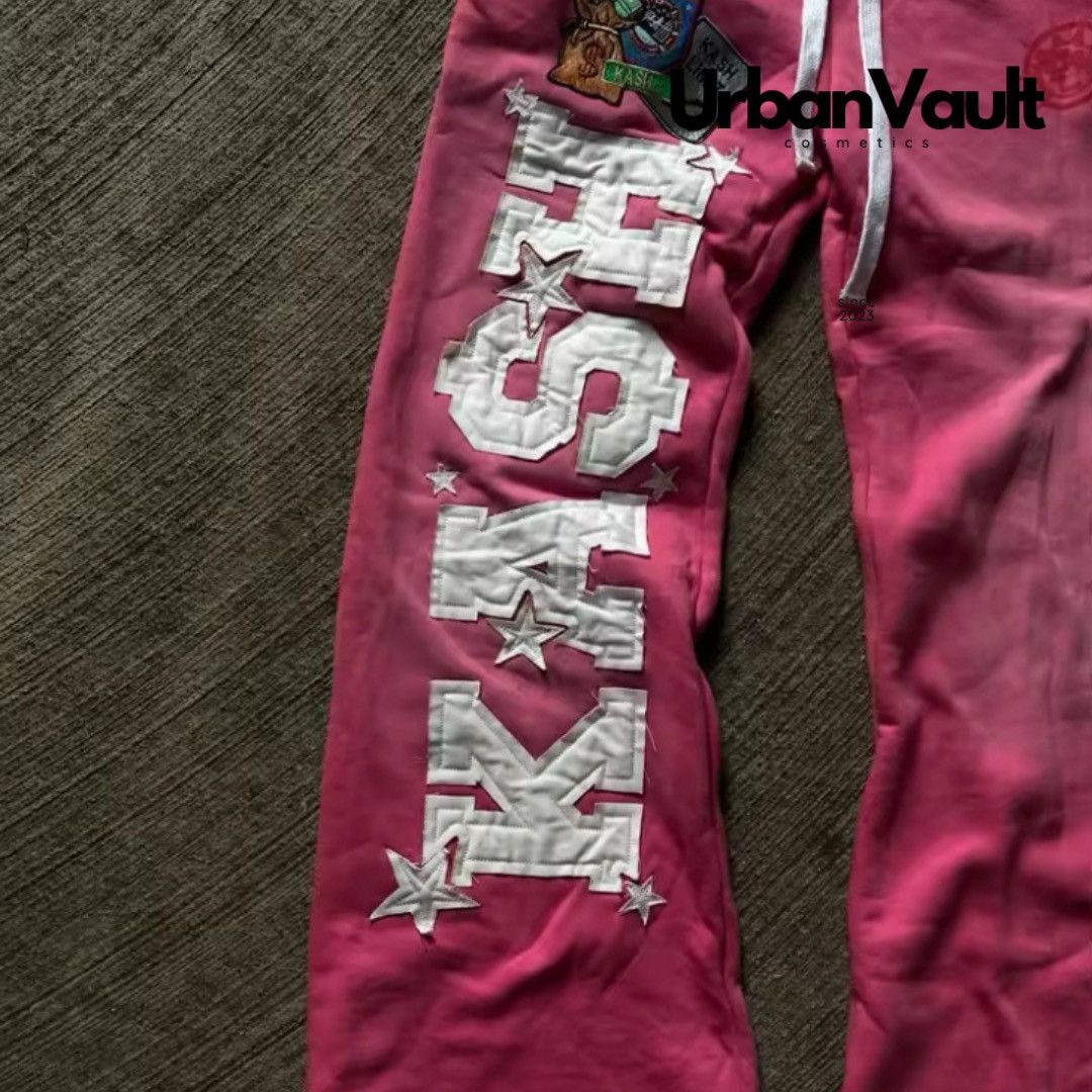 Other Pink Y2K Oversized loose Trouser Size US 43 - 3 Thumbnail