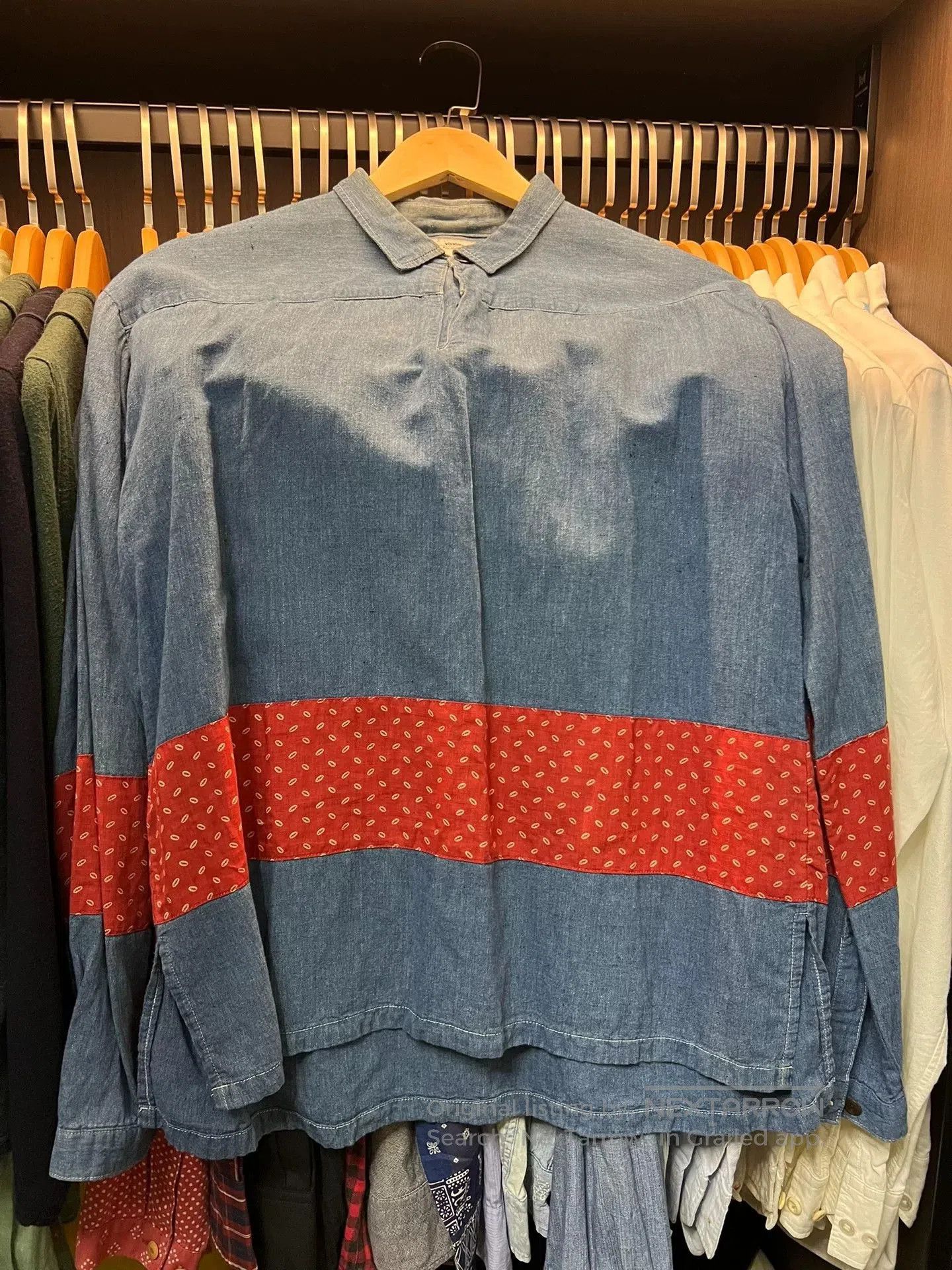 Visvim visvim vintage denim long sleeve shirt. Size US M / EU 48-50 / 2 - 1 Thumbnail