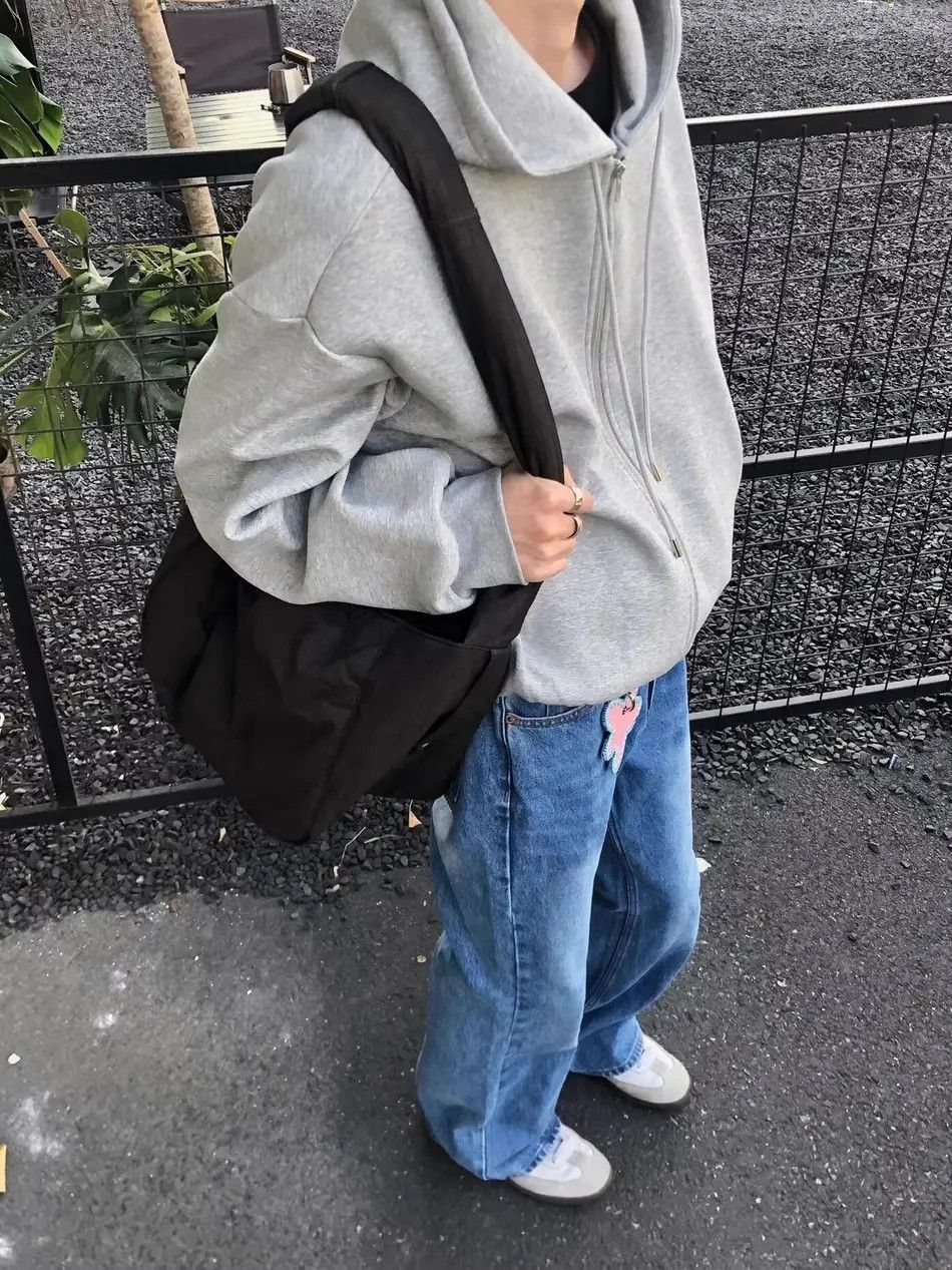 Japanese Brand Retro washed straight leg micro flared jeans Size US 30 / EU 46 - 2 Thumbnail