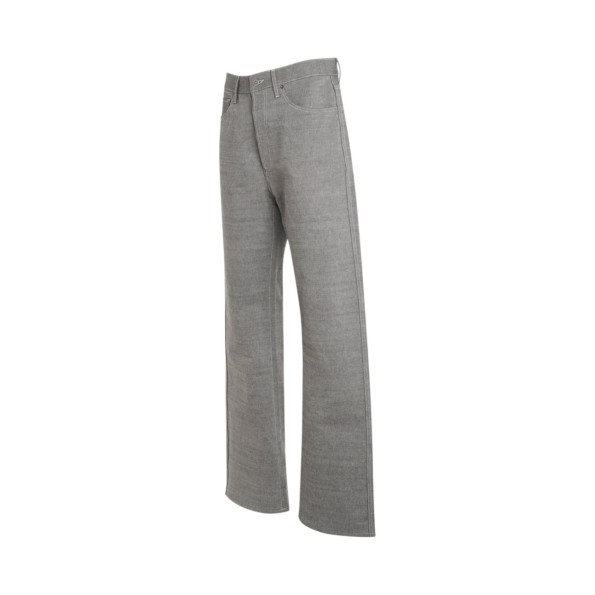Maison Margiela o1mris0824 5 Pocket Pants in Caviar Size US 30 / EU 46 - 2 Thumbnail