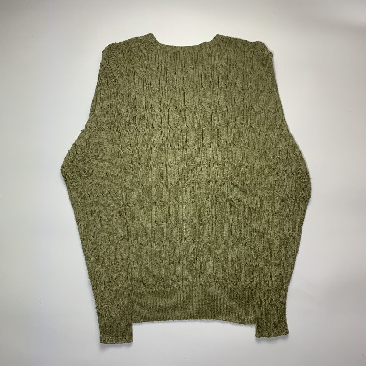 Ralph Lauren Polo Ralph Lauren Khaki Knit Sweater Old Money Size US L / EU 52-54 / 3 - 11 Thumbnail