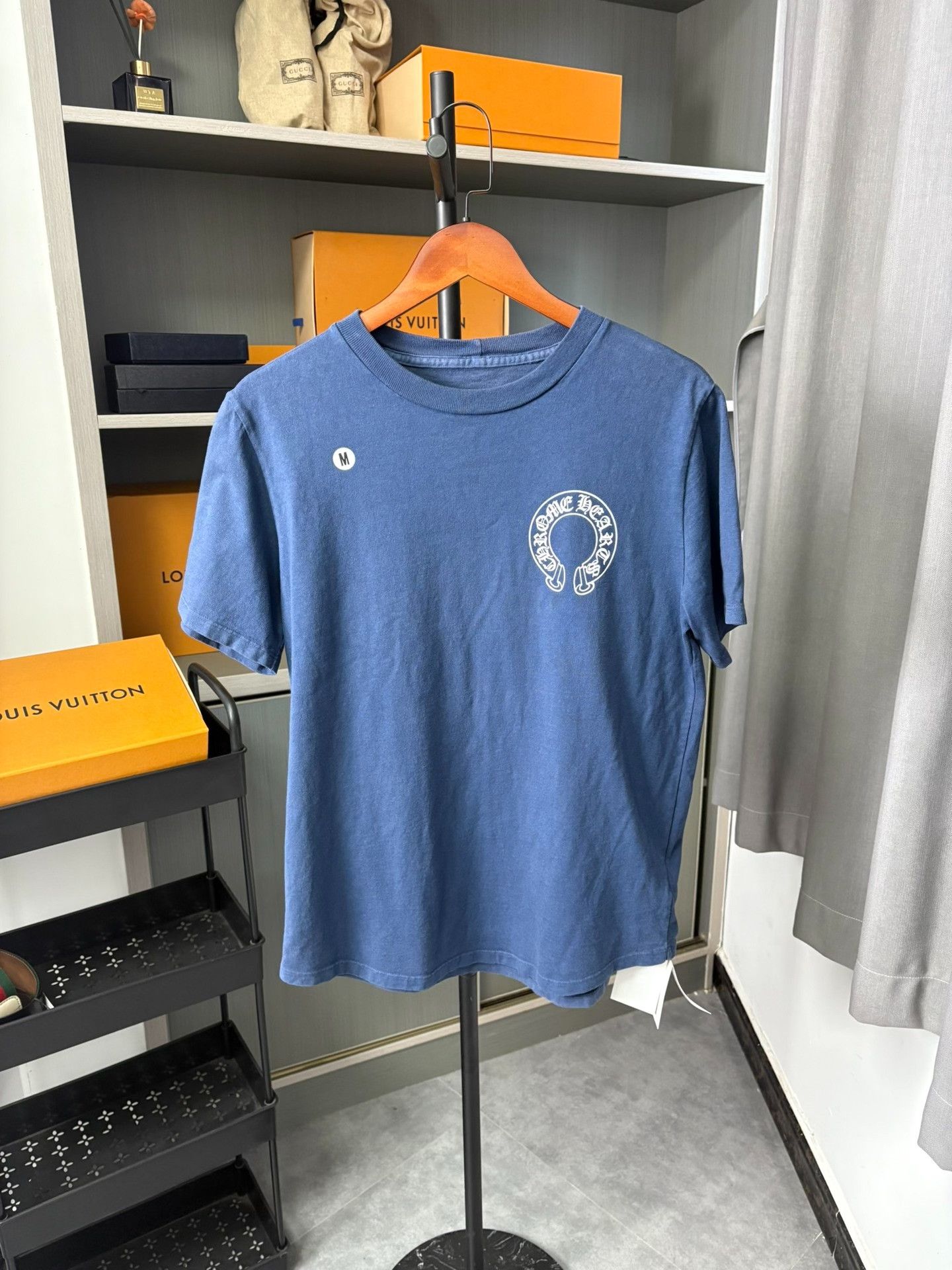 Chrome Hearts Chrome Hearts Blue T-Shirt M Men Size US M / EU 48-50 / 2 - 1 Thumbnail