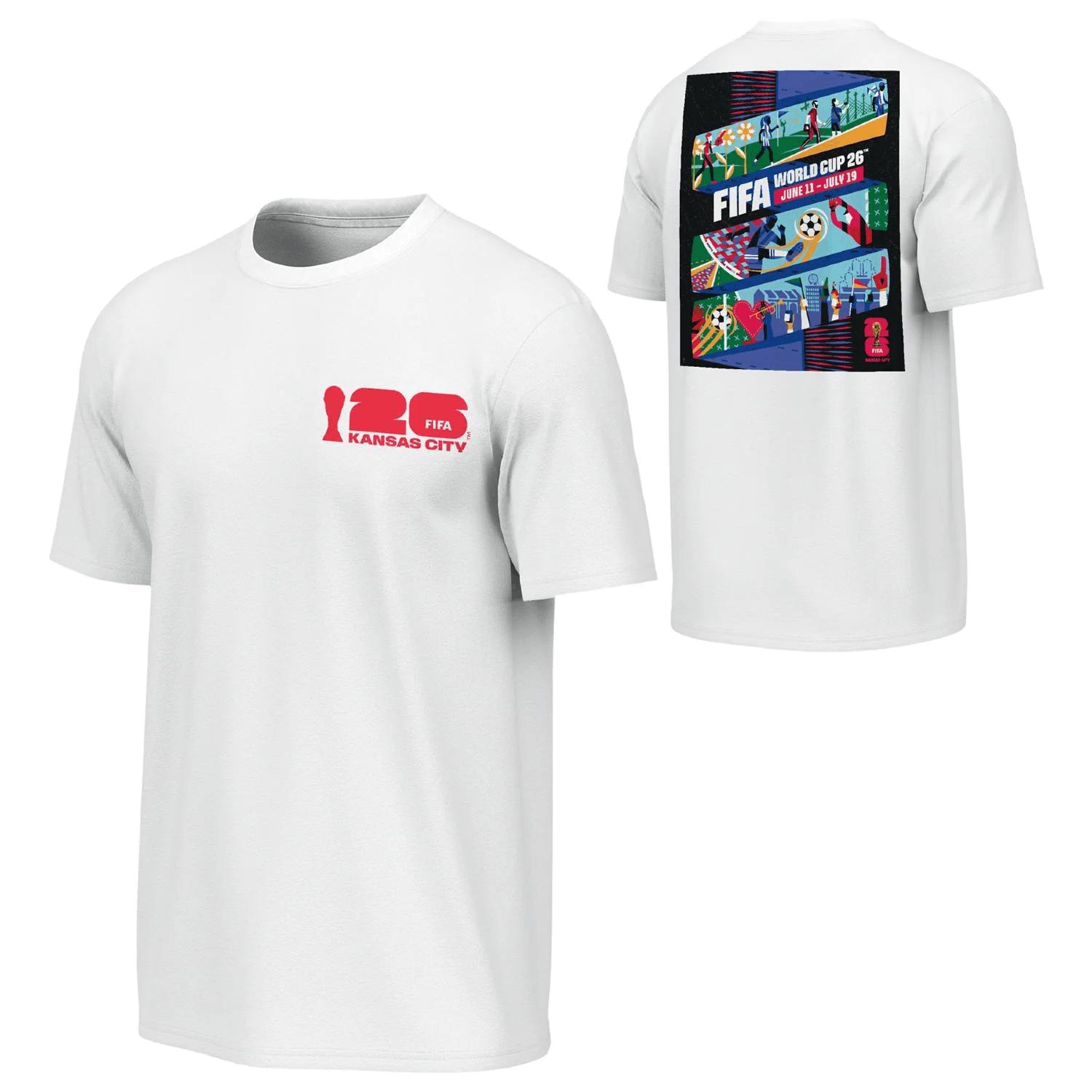 Other Kansas City Poster White T-Shirt – Unisex Size US S / EU 44-46 / 1 - 3 Thumbnail