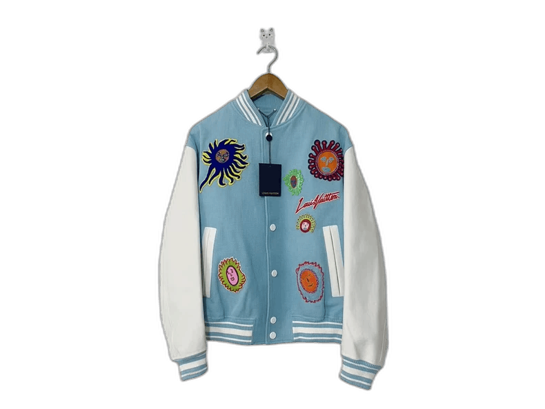 Louis Vuitton Louis Vuitton Cartoon Embroidered Baseball Jacket -2505 Size US L / EU 52-54 / 3 - 1 Thumbnail