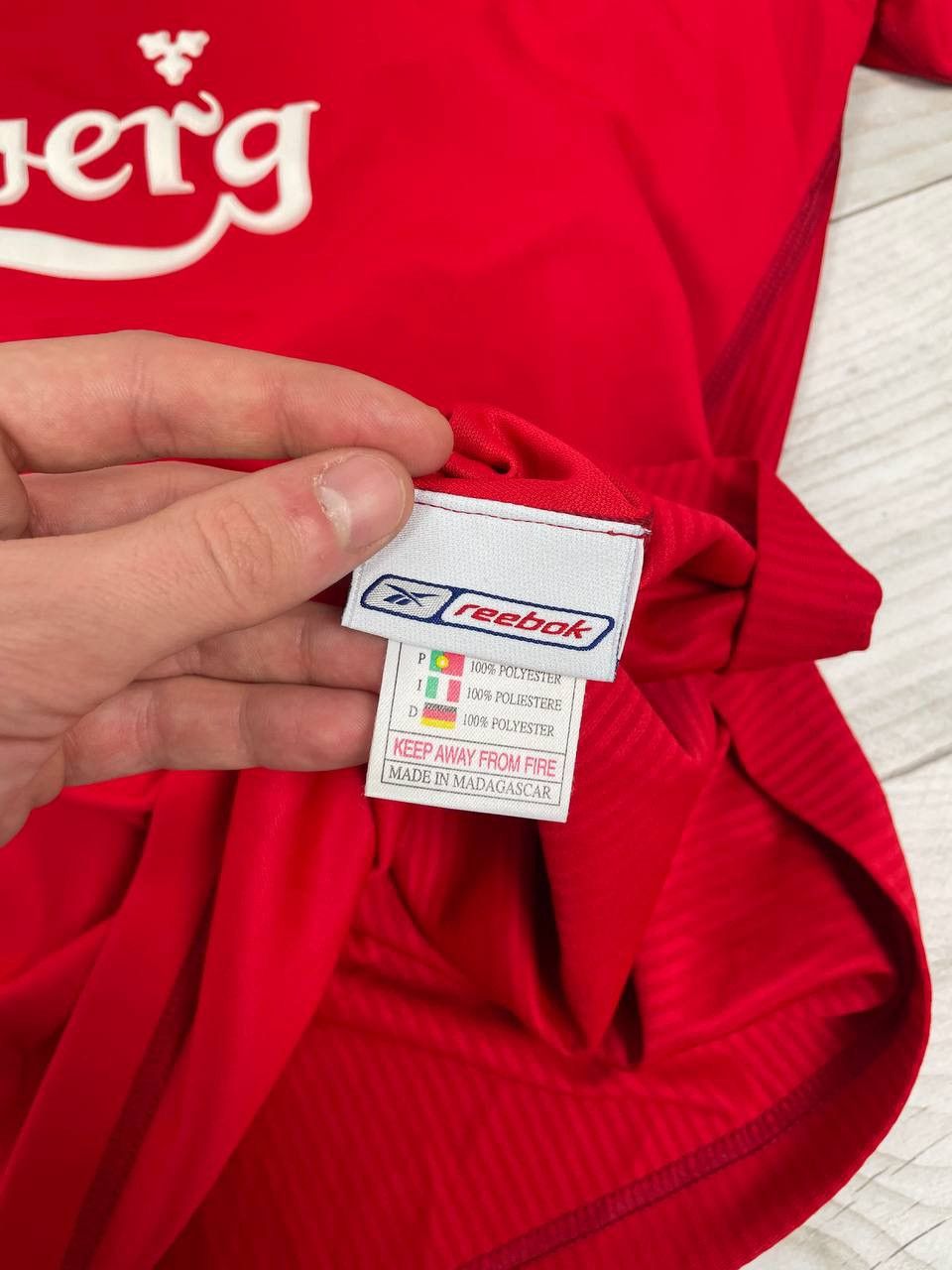 Reebok Vintage Reebok Liverpool 2002 2004 Home Shirt Soccer Jersey Size US M / EU 48-50 / 2 - 9 Thumbnail