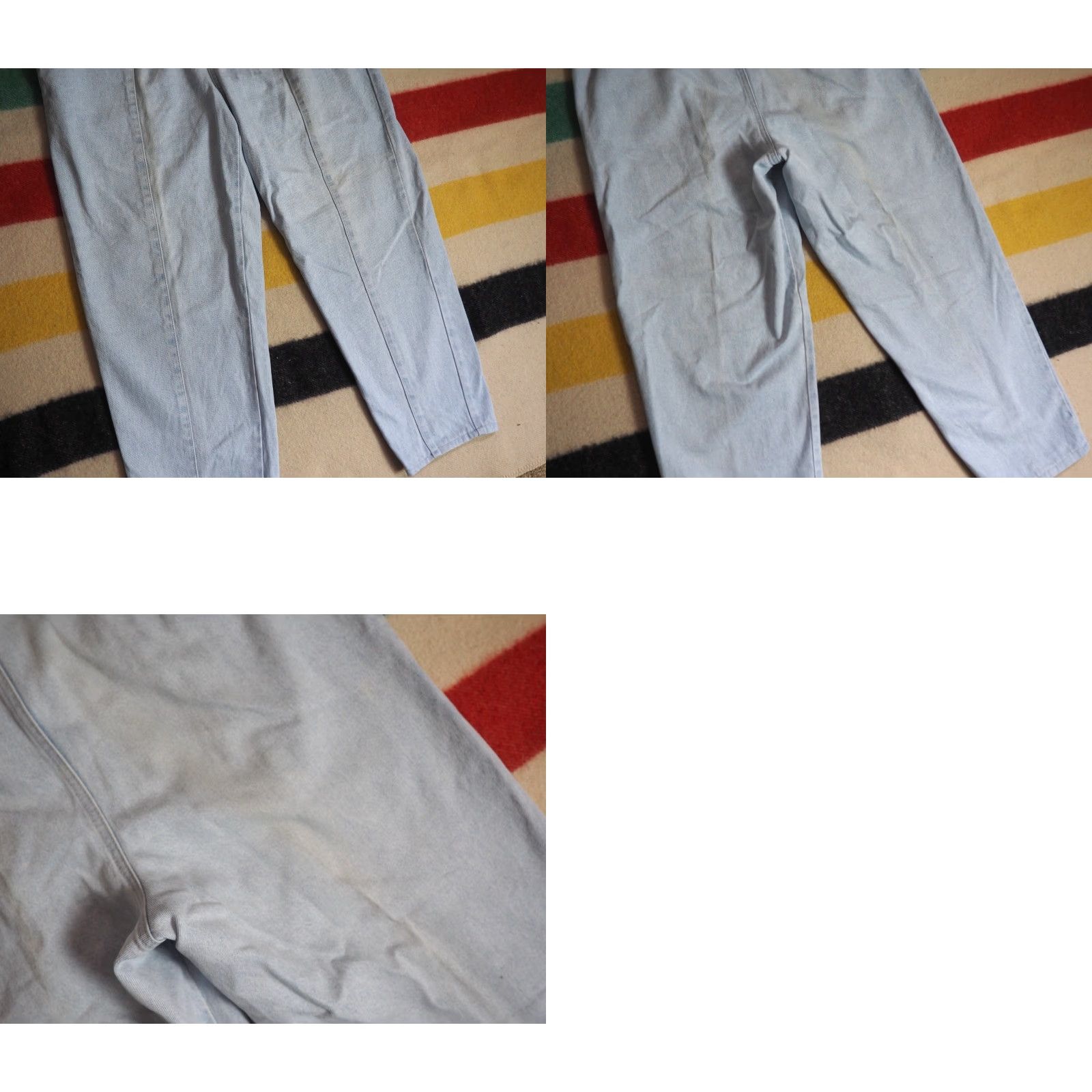 Jordache VTG 80s 90s Jordache Light Wash High Waist Mom Western Blue Denim Jeans 36x27 Size 25" / US 0 / IT 36 - 8 Thumbnail