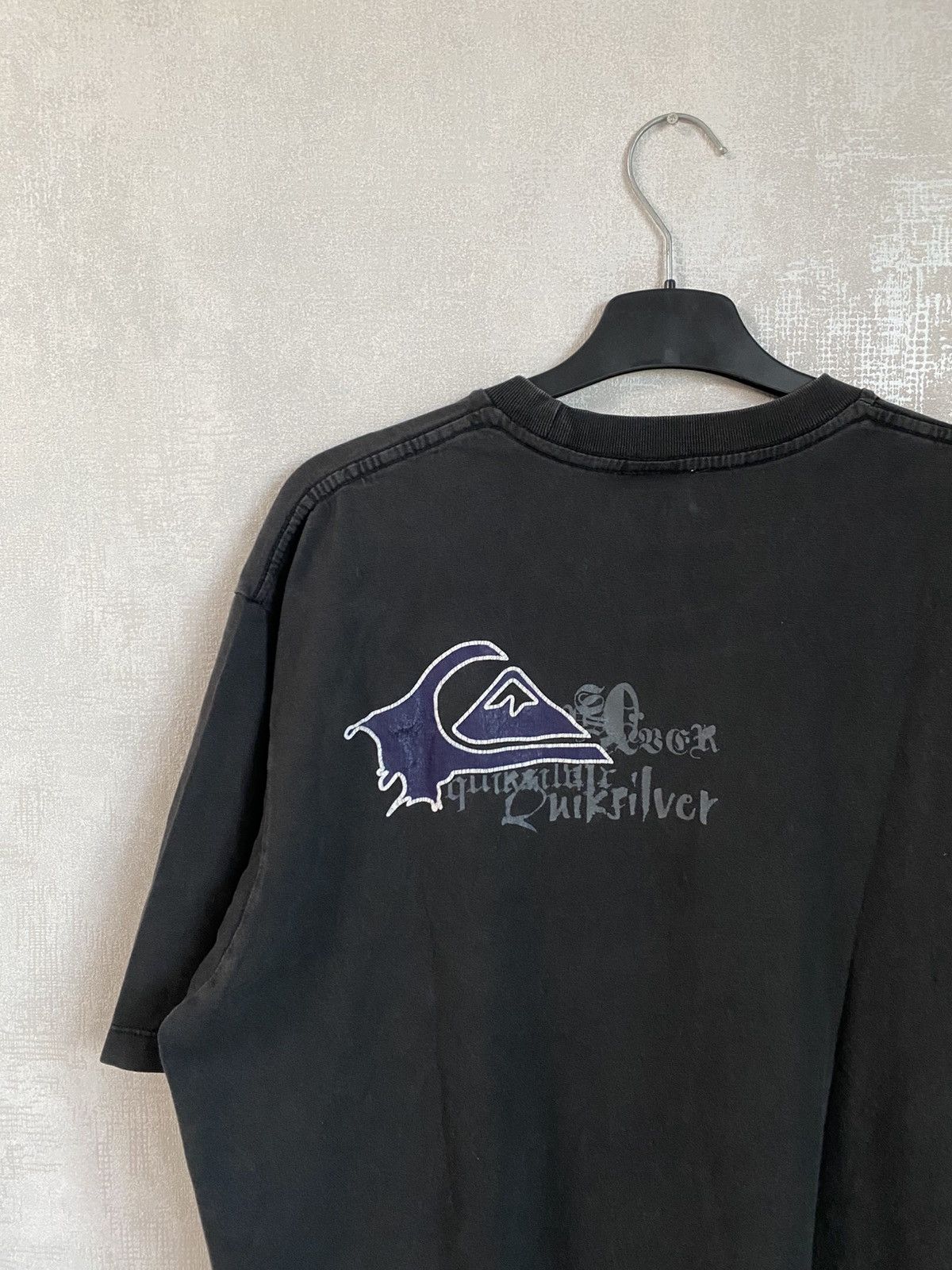 Quiksilver 🔥VINTAGE FADED QUIKSILVER SURF STYLE T-SHIRT Size US XL / EU 56 / 4 - 4 Thumbnail