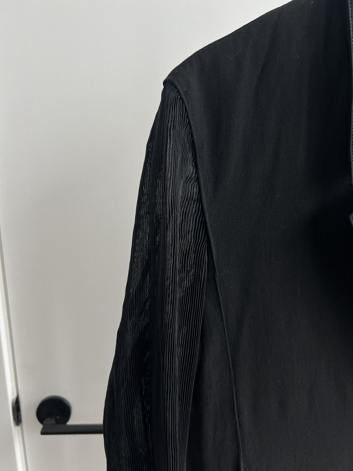 Ann Demeulemeester SS89 Sheer-Sleeve 3-Button Jacket Size XS / US 0-2 / IT 36-38 - 3 Thumbnail