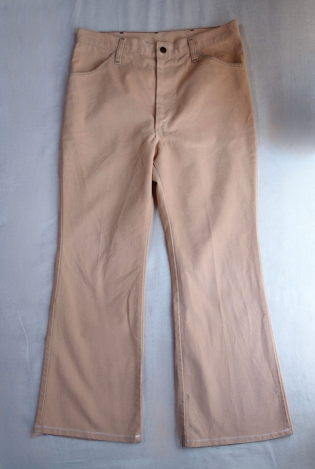 Wrangler Vintage 70s Wrangler Light Corduroy Flare Pants TALON Zip Size US 30 / EU 46 - 2 Thumbnail