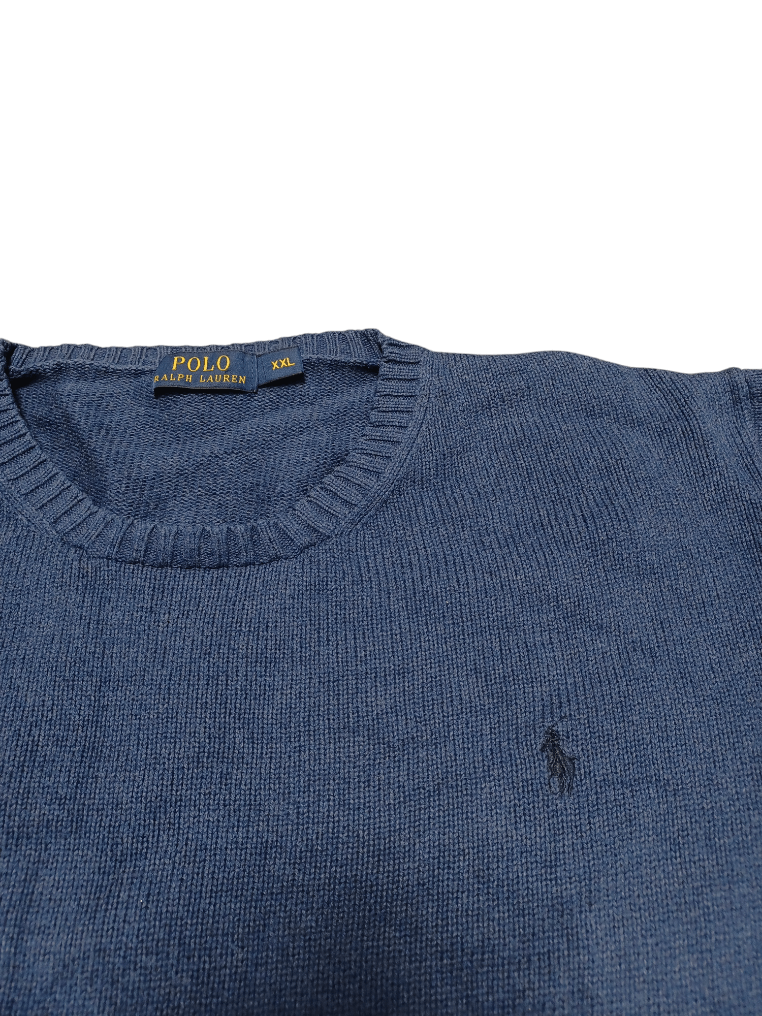 Polo Ralph Lauren POLO RALPH LAUREN KNIT COTTON SWEATER OLDMONEY Size US XXL / EU 58 / 5 - 2 Thumbnail
