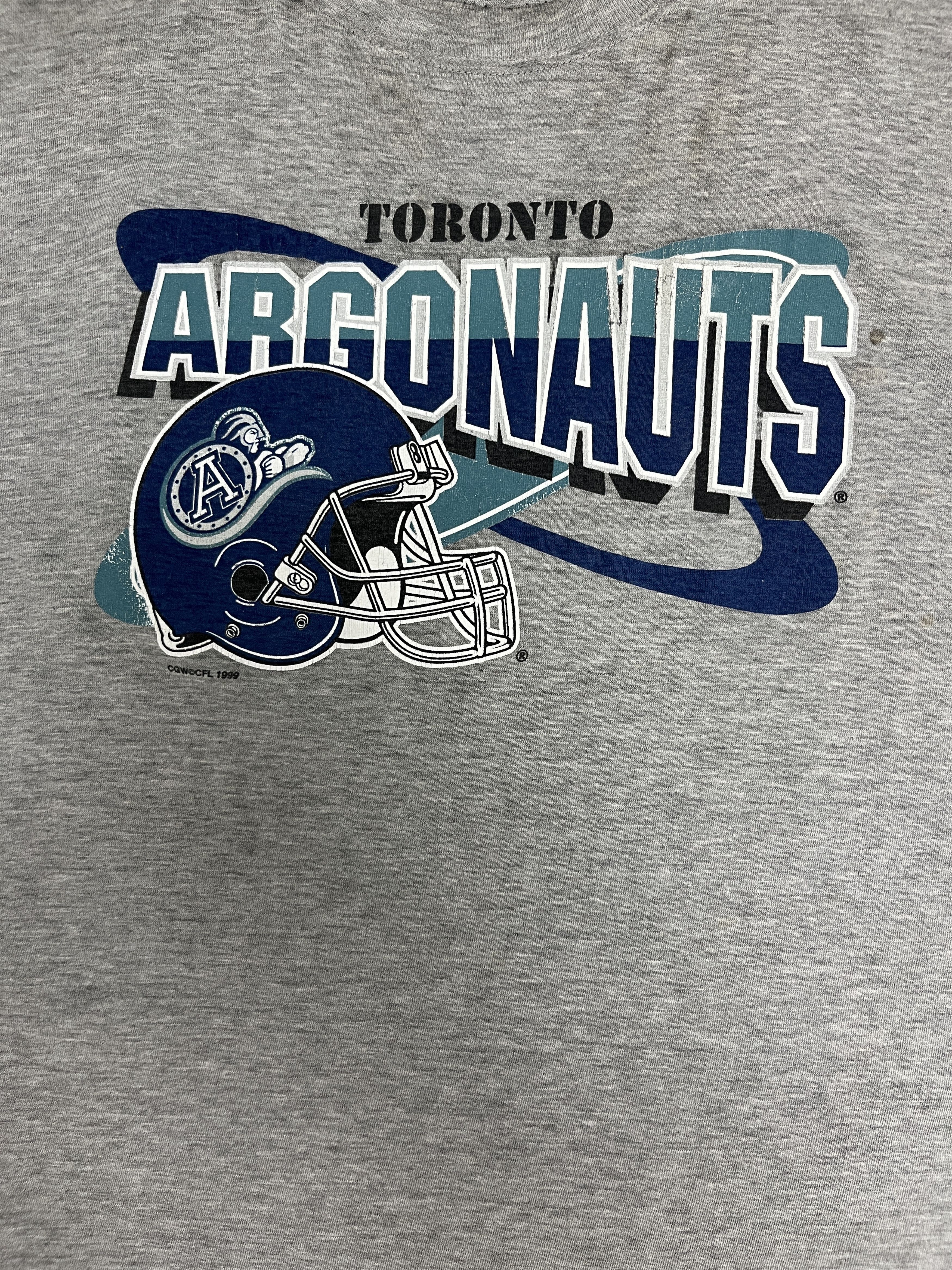 Vintage Toronto Argonauts Football Vintage Grey T-Shirt Tee Size US XL / EU 56 / 4 - 2 Thumbnail