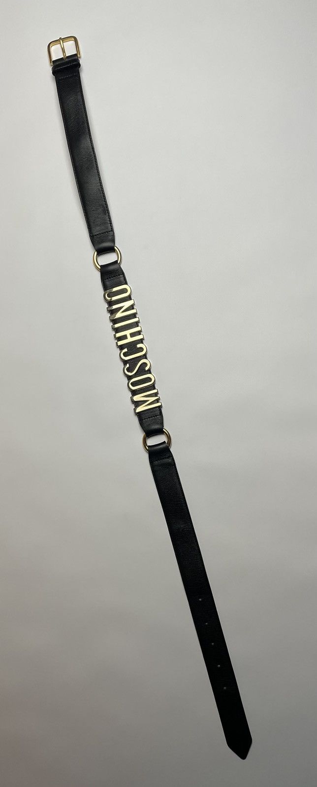 Moschino Moschino Metal Logo Belt Size ONE SIZE - 3 Thumbnail