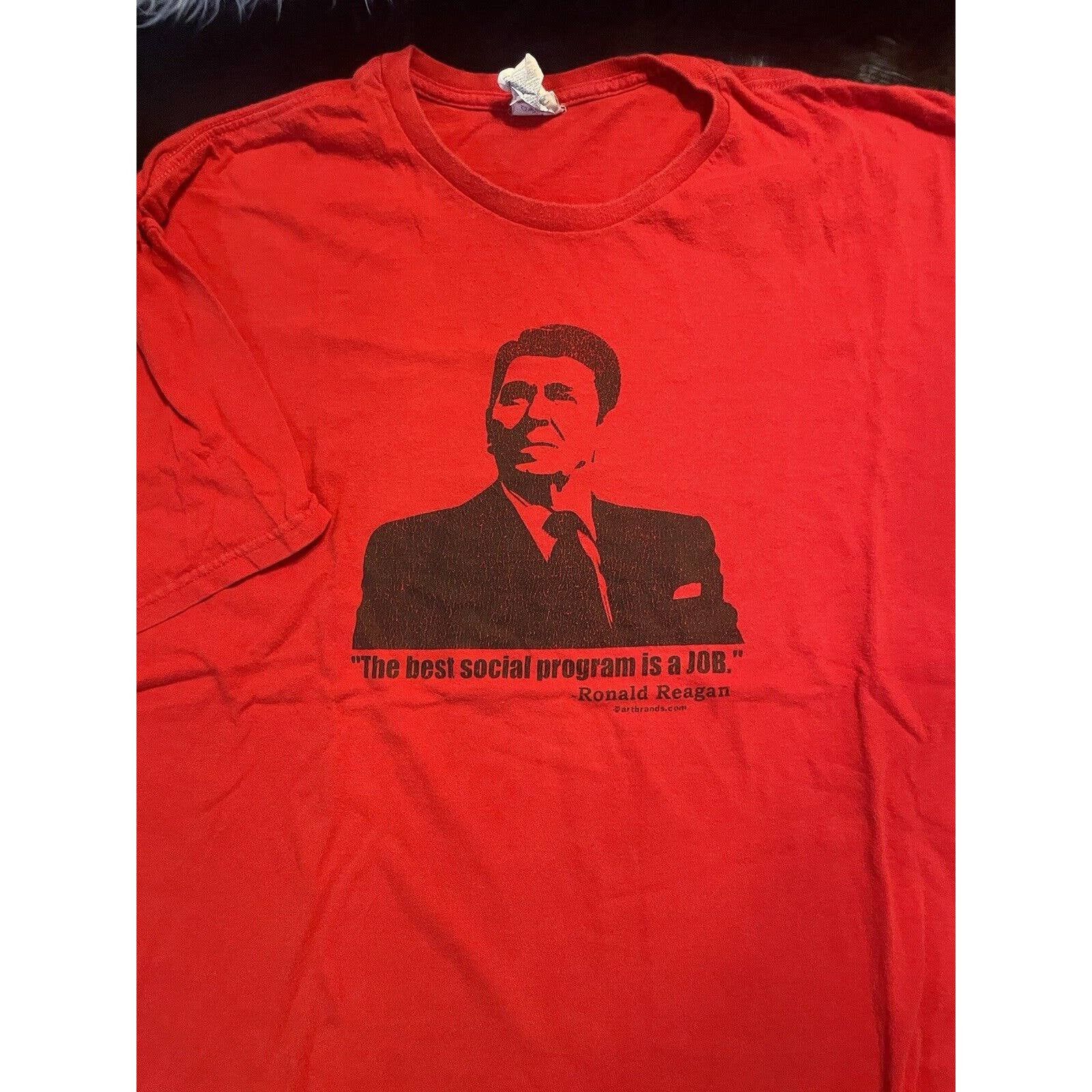 Other Ronald Regan Vintage T Shirt President Election T-Shirt XL Size US XL / EU 56 / 4 - 4 Thumbnail