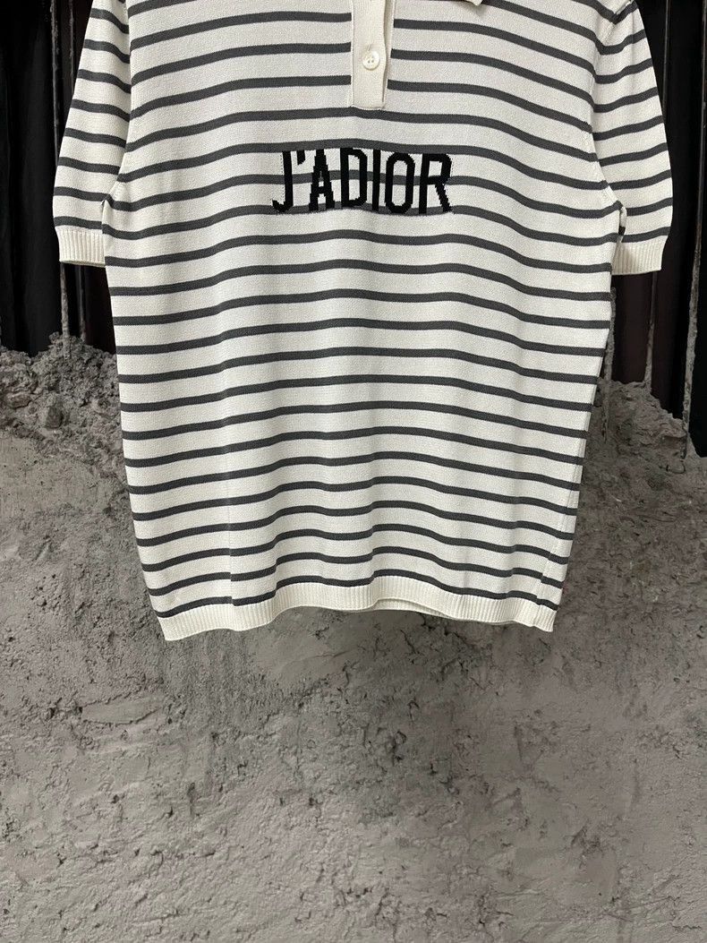 Dior Dior Knit Polo Short Sleeve Top-2505 Size XS / US 0-2 / IT 36-38 - 4 Thumbnail