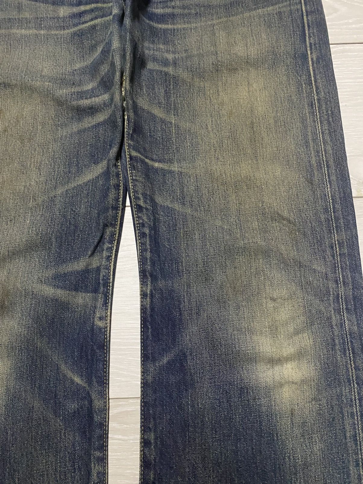Levi's Vintage Levis 501 Mud Wash Distressed Baggy Jeans Size US 34 / EU 50 - 8 Thumbnail