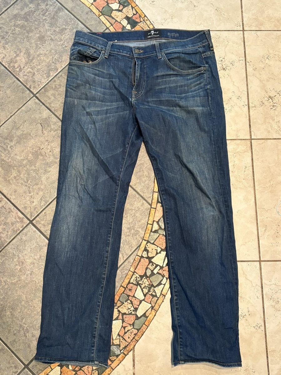 7 For All Mankind 7 For All Mankind Blue Jeans Size 36 Size US 36 / EU 52 - 1 Thumbnail