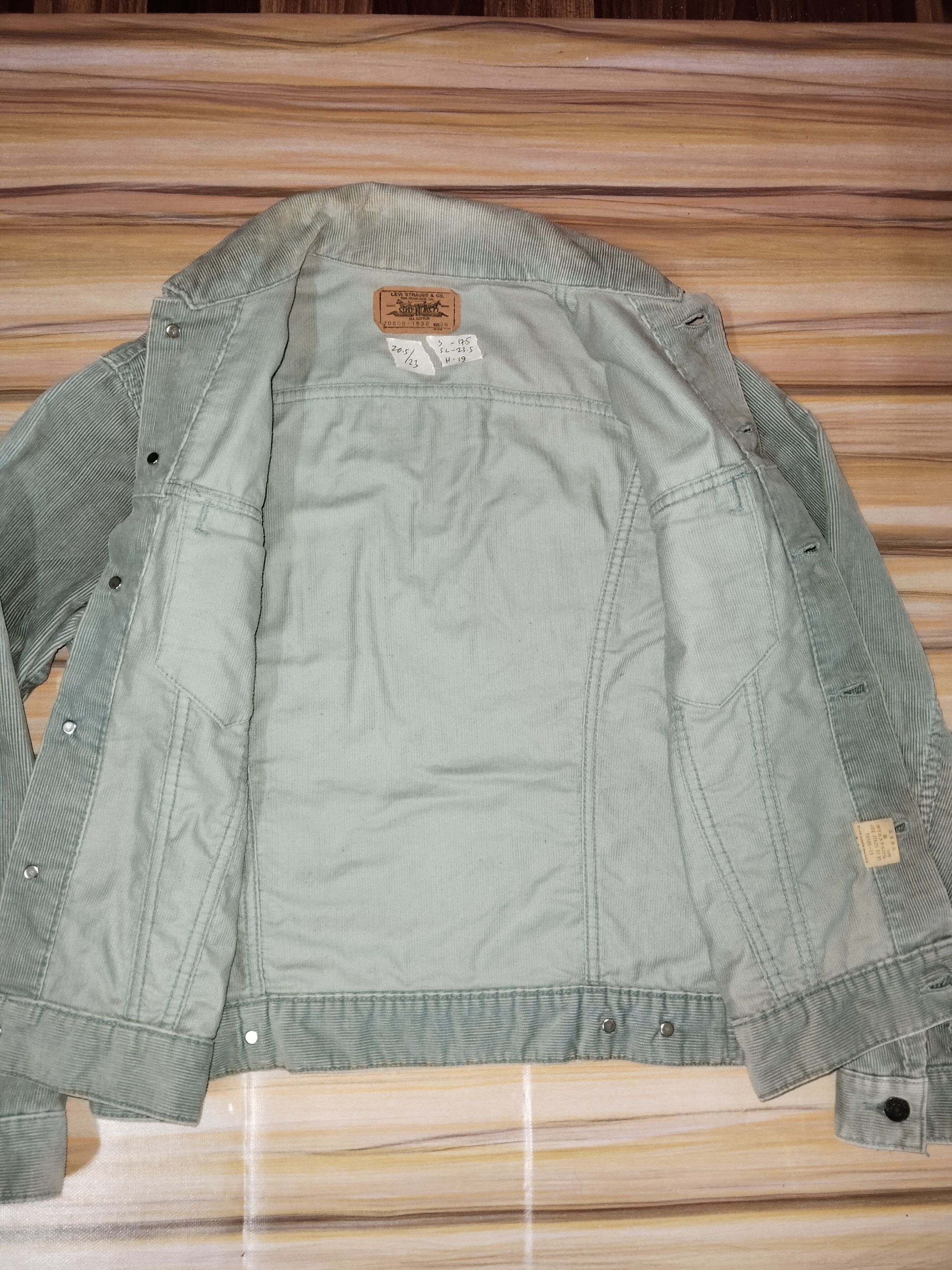 Levi's Vintage Clothing Vintage Levis Corduroy Jacket Size US M / EU 48-50 / 2 - 2 Thumbnail