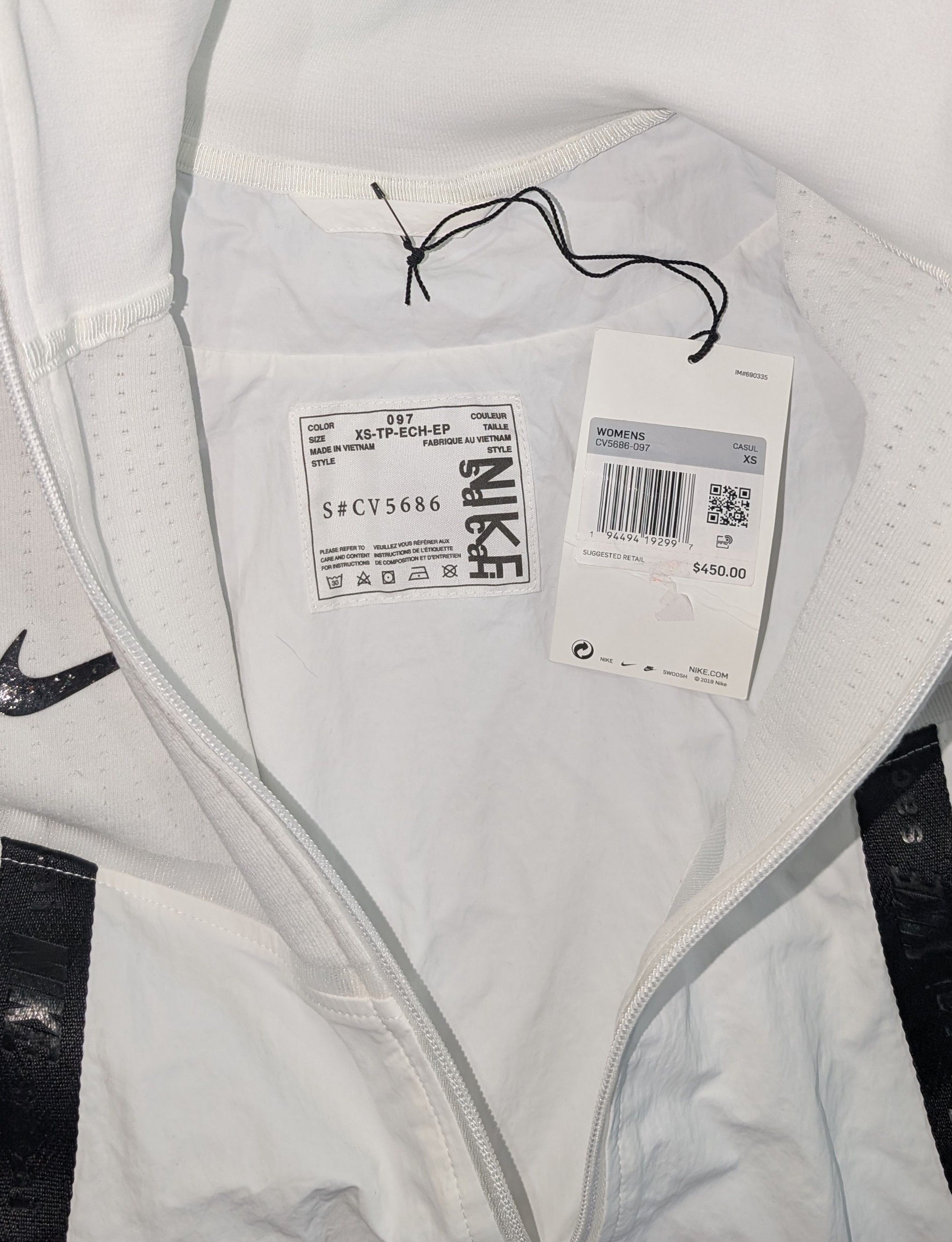 Nike × Sacai Nike x Sacai Double Layer hooded bomber jacket - SIZE XS Size XS / US 0-2 / IT 36-38 - 5 Thumbnail