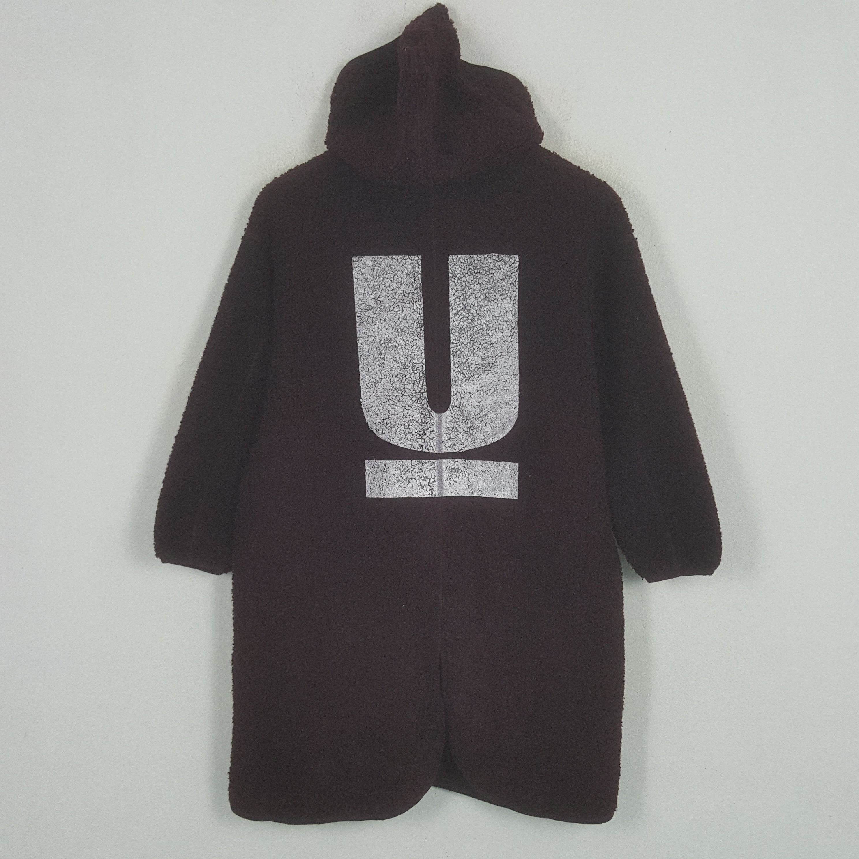 Gu x Undercover Custom Big U Art Fleece Jacket Hoodies